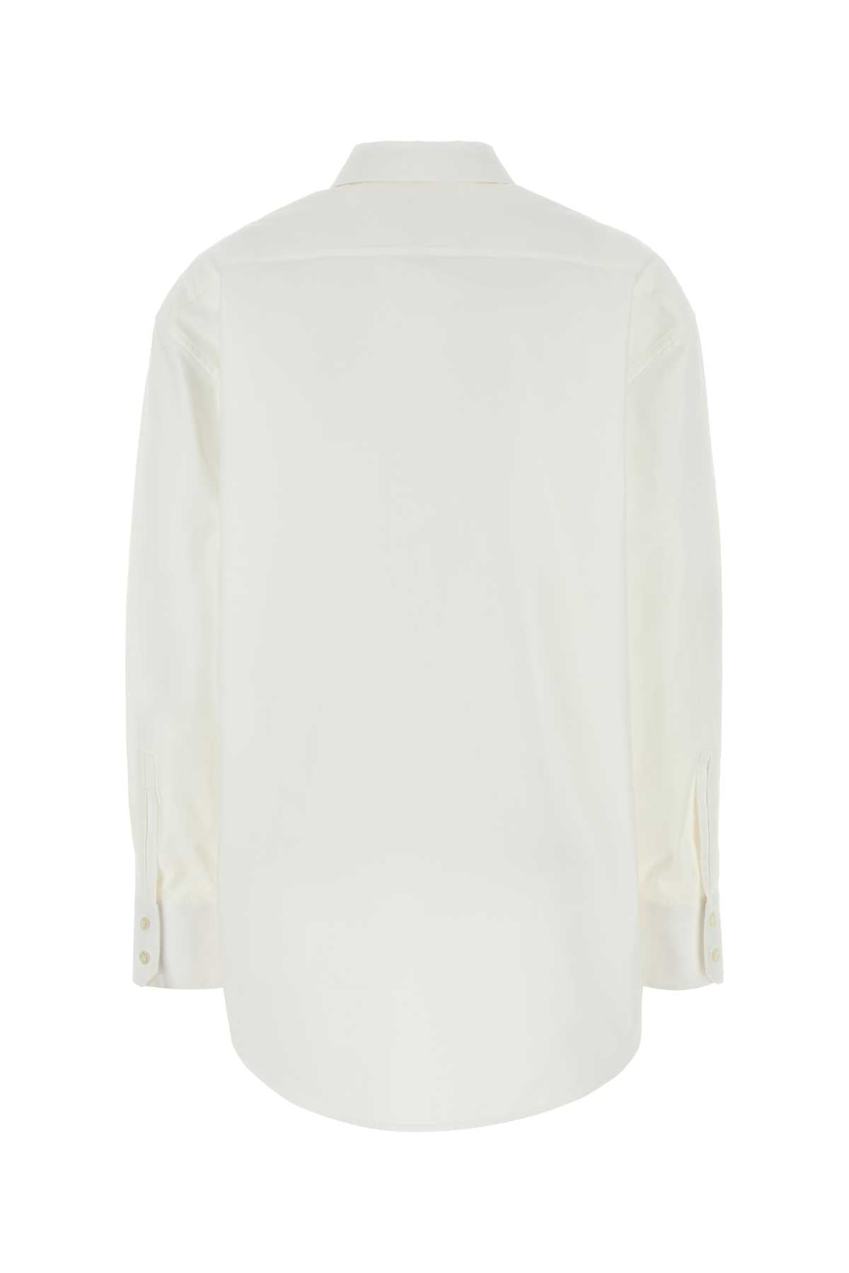 SAINT LAURENT Feminine Poplin Shirt for SS25