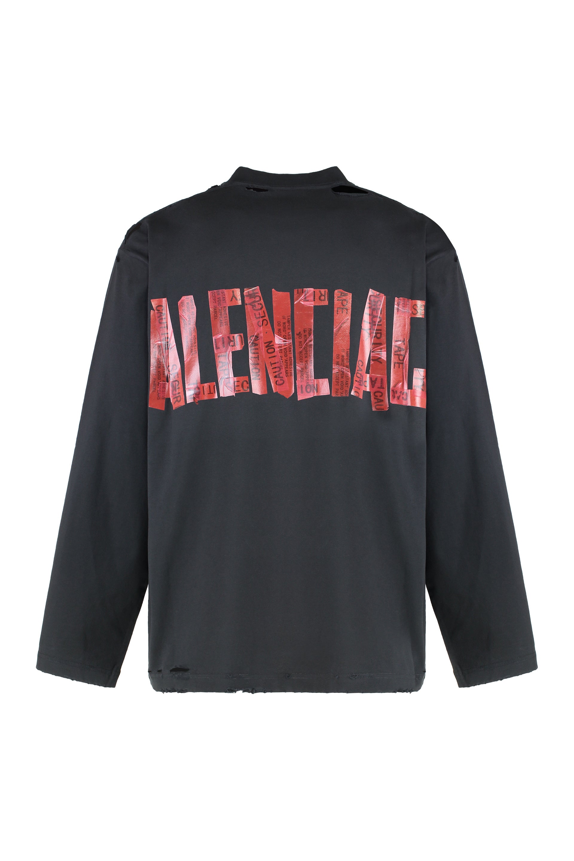 BALENCIAGA Long Sleeve Cotton T-Shirt - Size 0-5