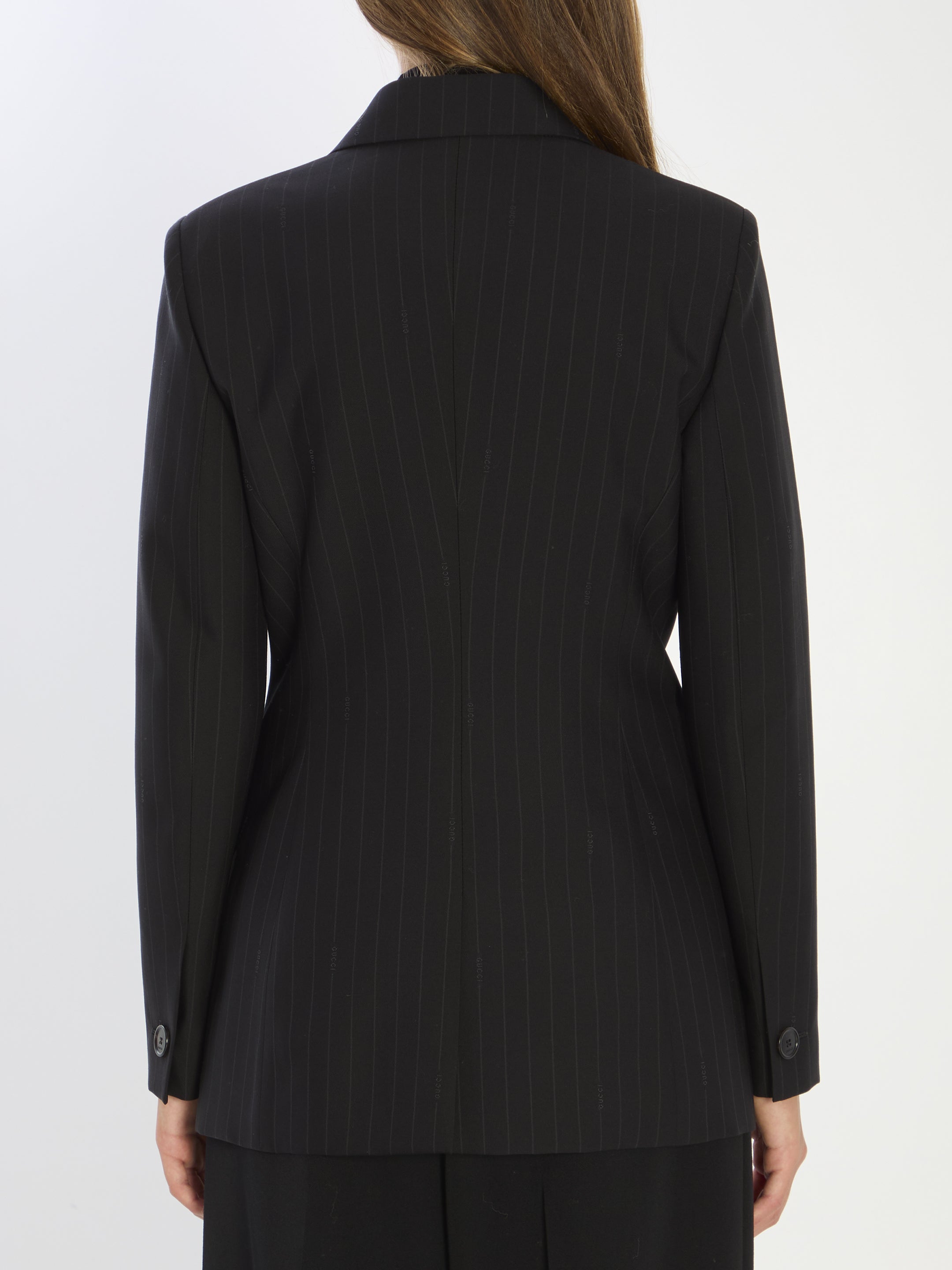 GUCCI Double-Breasted Wool Jacket - Size 40 IT