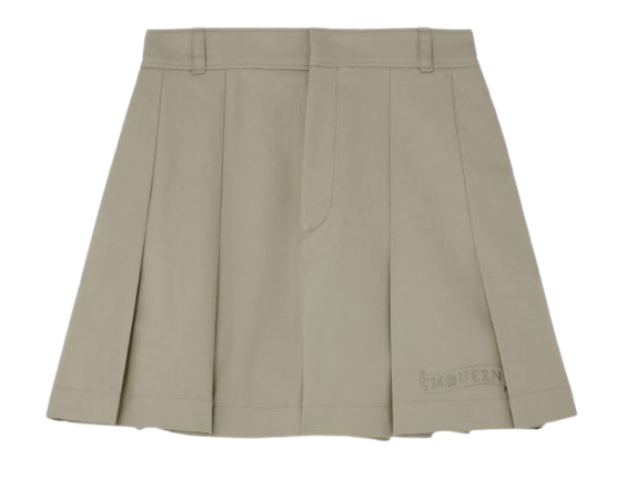 ALEXANDER MCQUEEN Cotton Mini Shorts for Women
