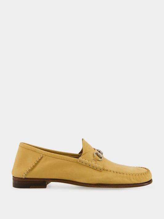 GUCCI Soft Suede Moccasin Shoes for Women
