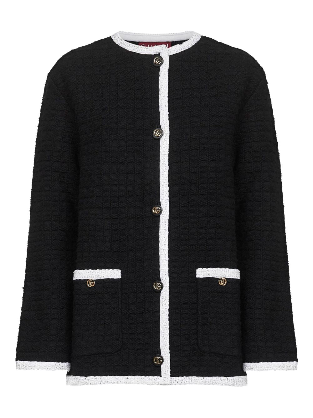GUCCI Wool Blend Cardigan for Women - FW25 Collection
