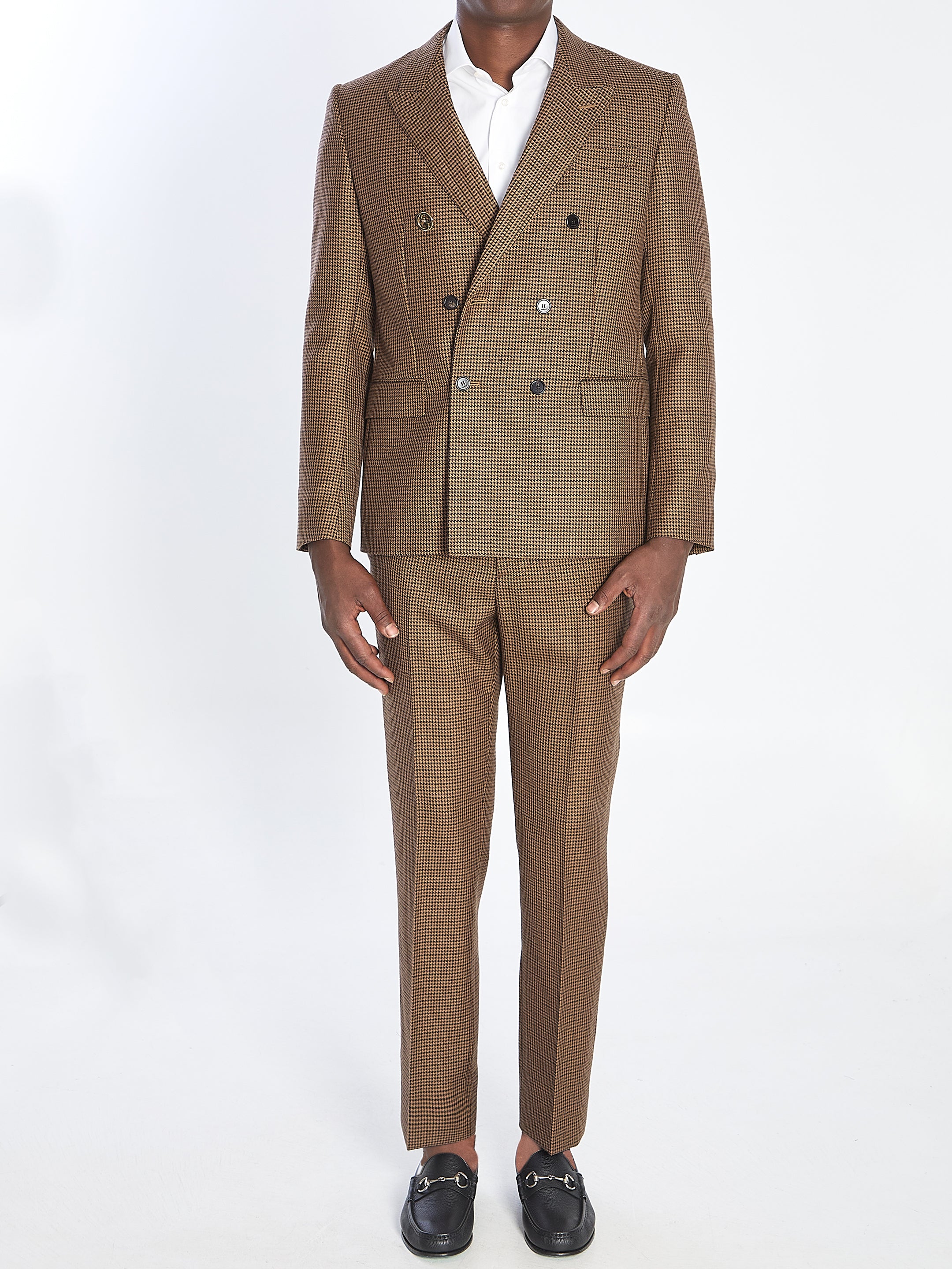 GUCCI Wool Tweed Jacket - Size 48 IT