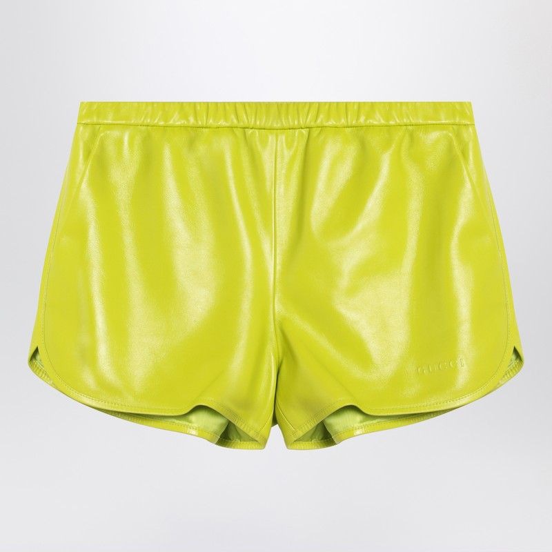 GUCCI Leather Mini Shorts for Women