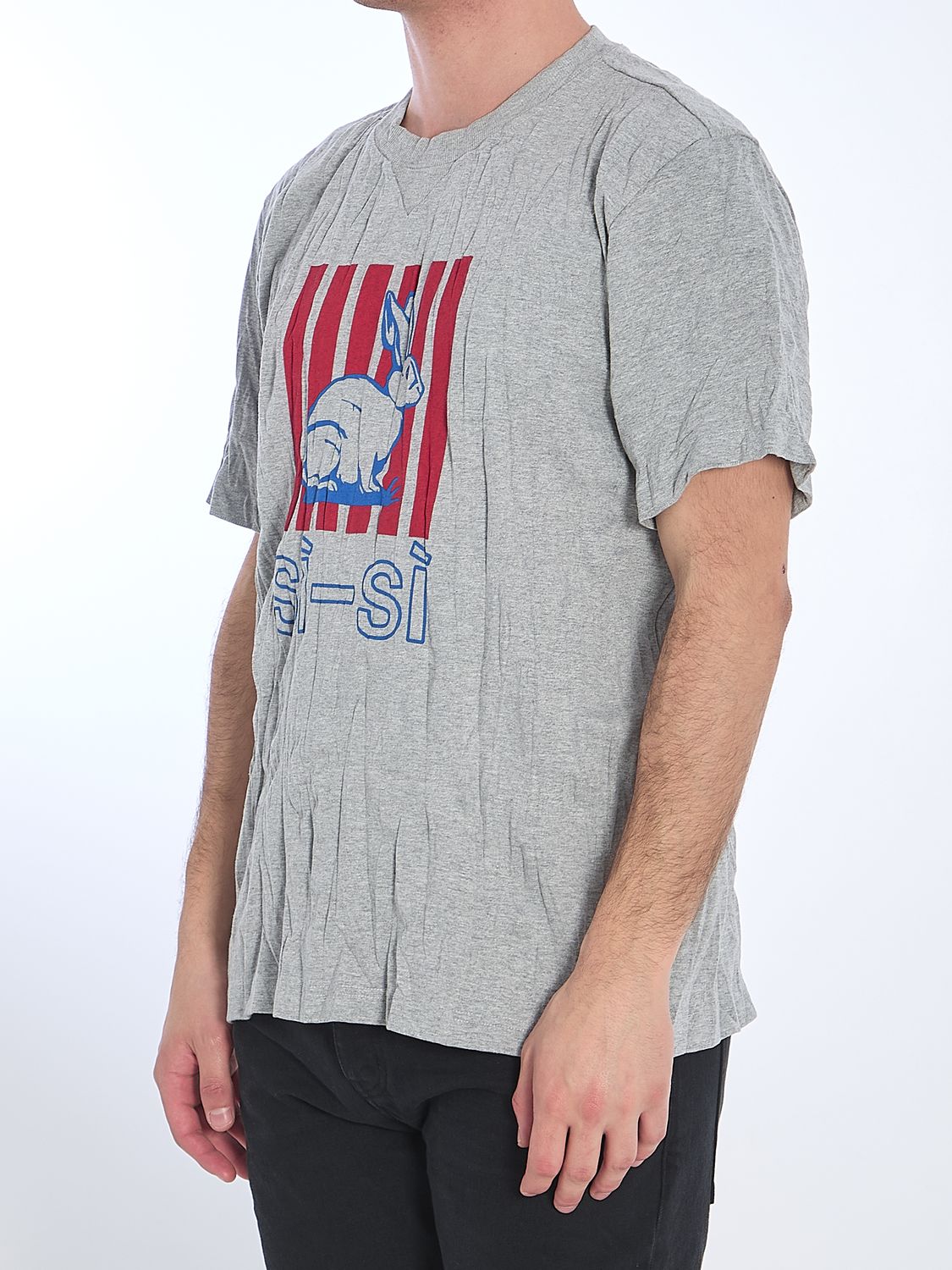 BOTTEGA VENETA Cotton Crew Neck T-Shirt for Men