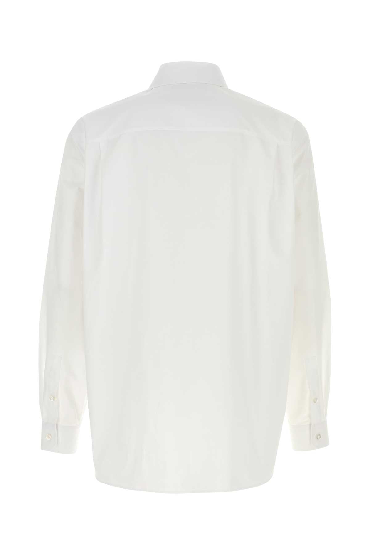 GUCCI Classic Cotton Shirt with Logo Embroidered - Men's