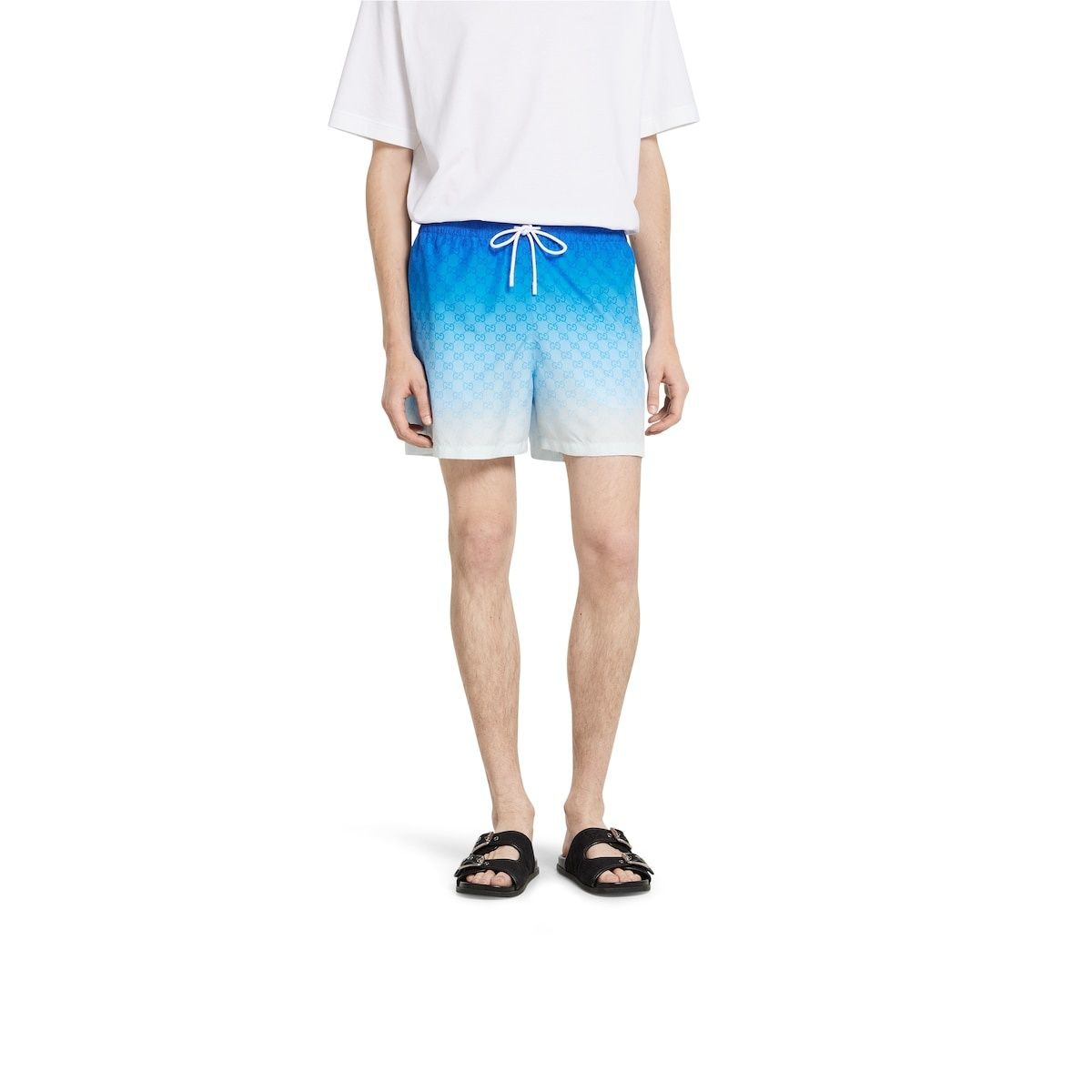 GUCCI Men's Printed Mini Swimming Shorts
