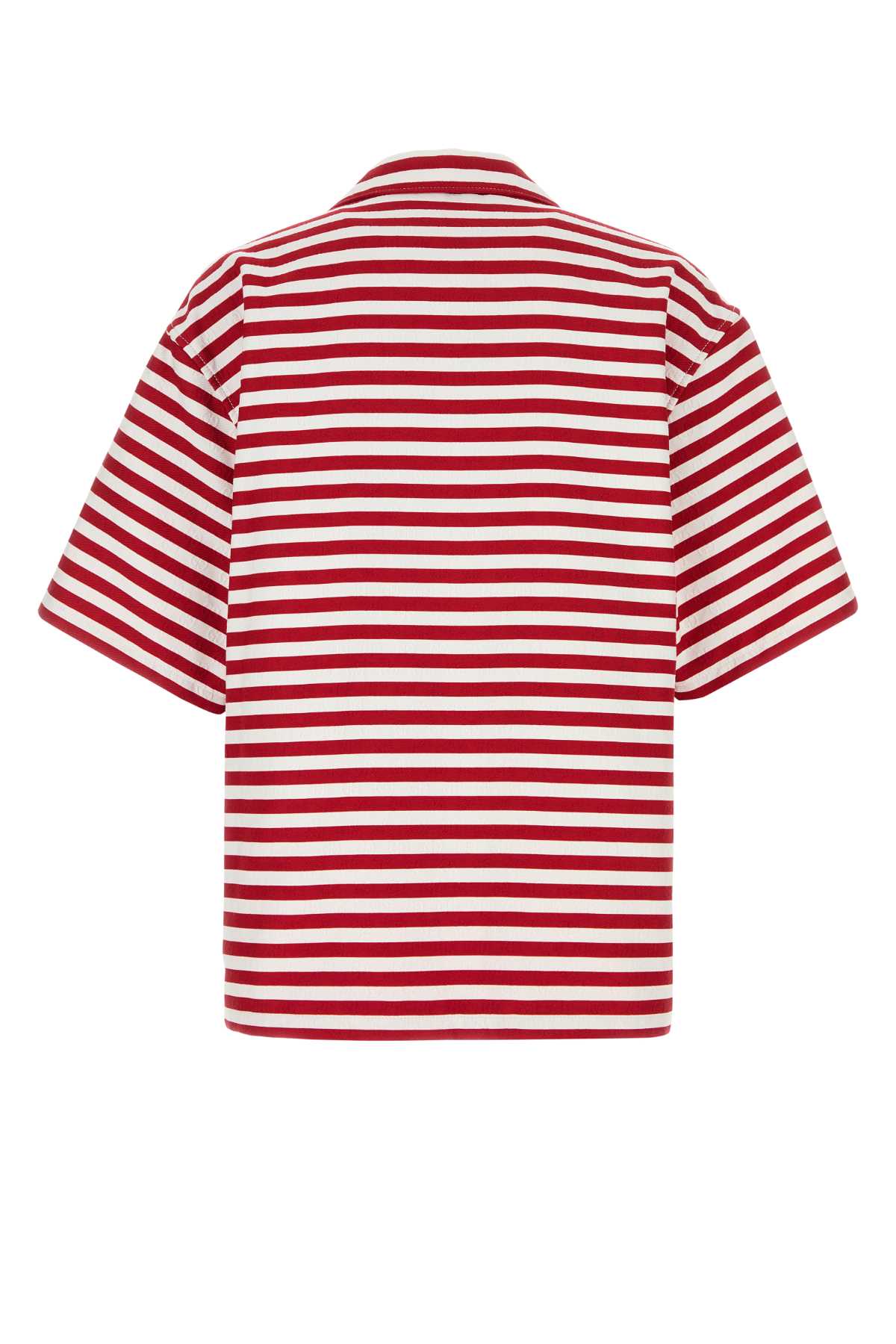 GUCCI Embroidered Cotton Blend Shirt for Men - FW25