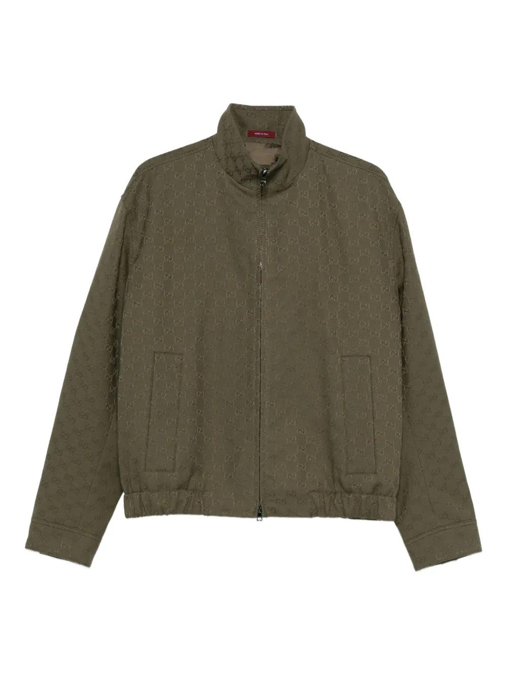 GUCCI Canvas Blouson Jacket for Men - FW25