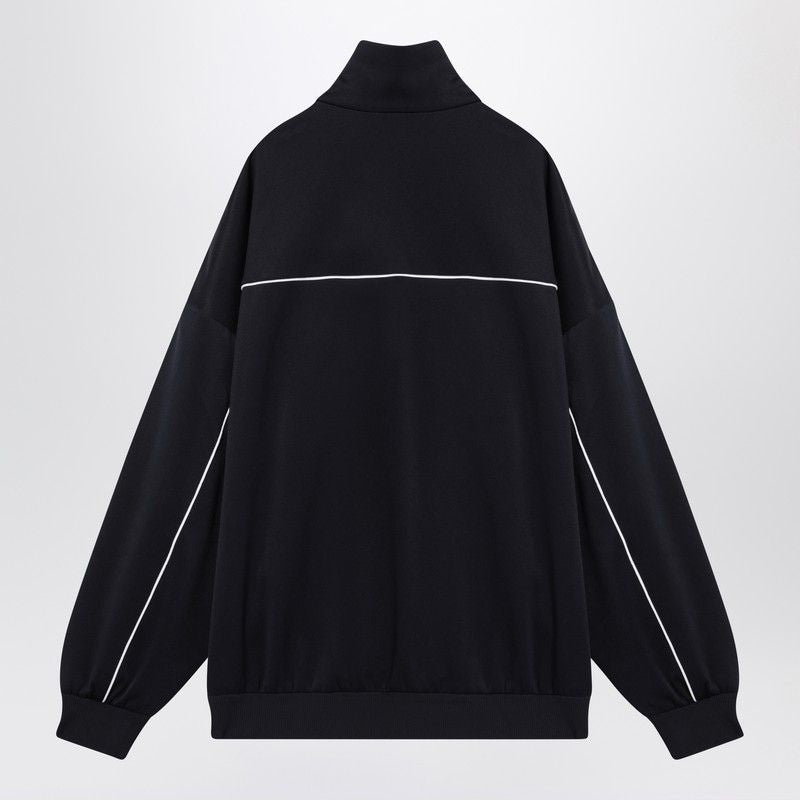 GUCCI Men's Technical Zip-Collar Sweatshirt