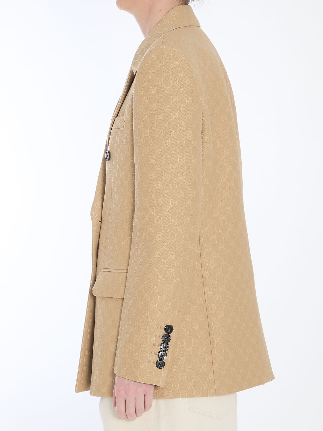 GUCCI Double-Breasted Jacket Size IT 42