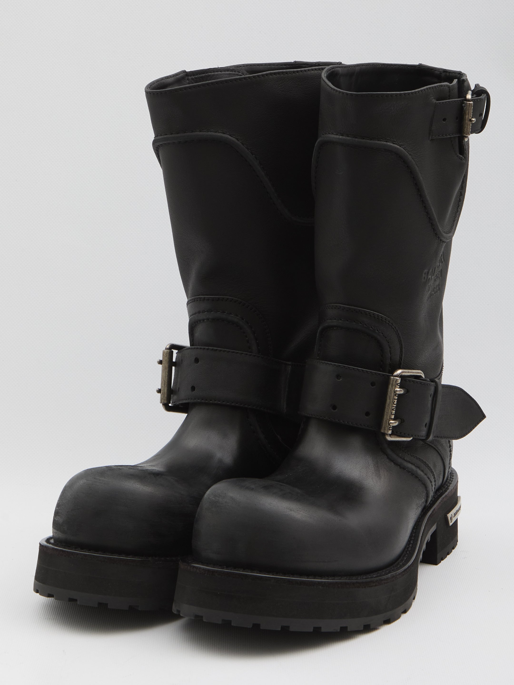 BALENCIAGA Venom Ankle Boots with Adjustable Straps - 3.5 cm Heel
