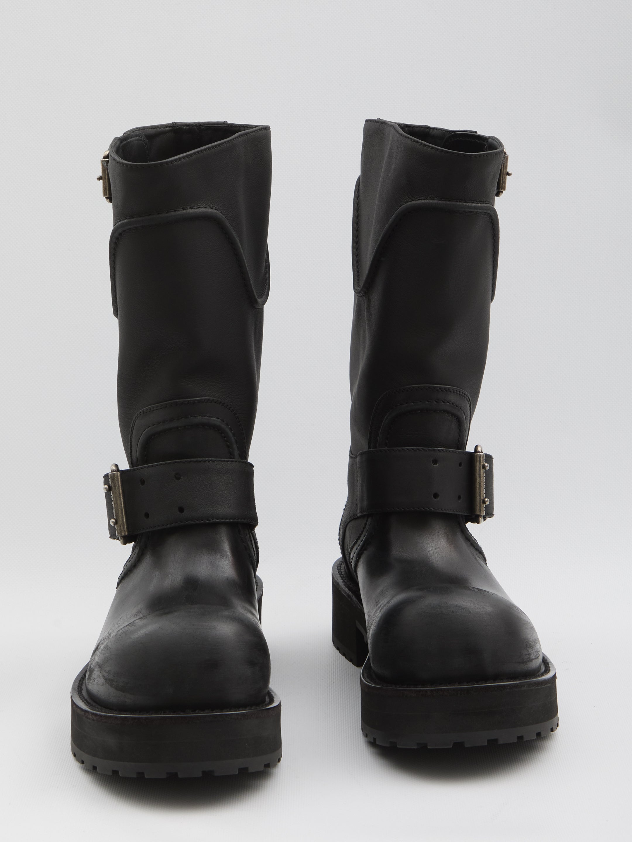 BALENCIAGA Venom Ankle Boots with Adjustable Straps - 3.5 cm Heel