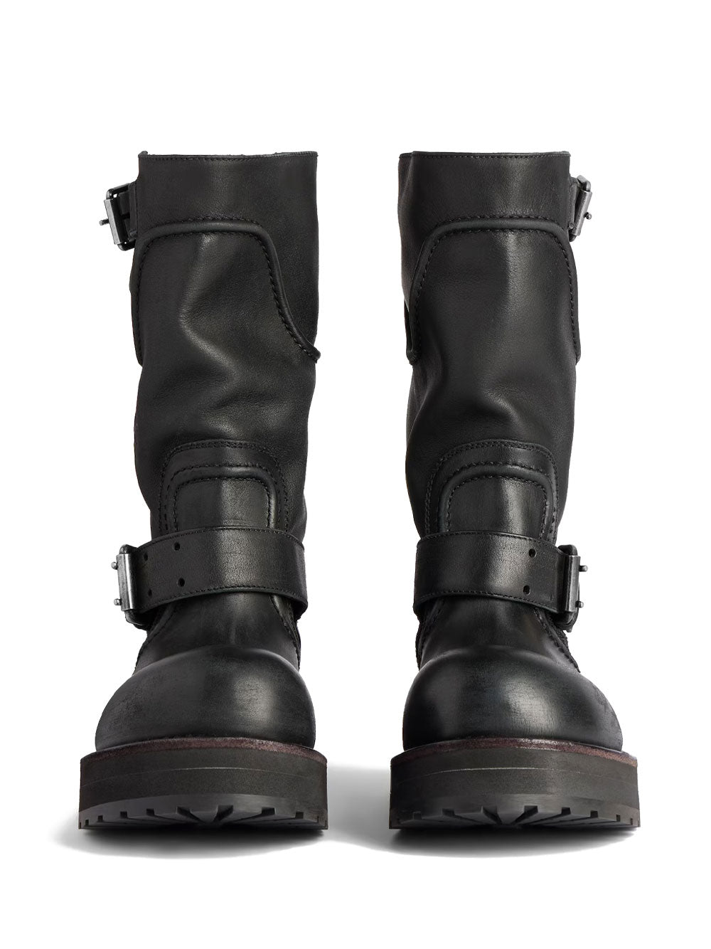 BALENCIAGA Venom Leather Boots for Women - Fall Winter 2025