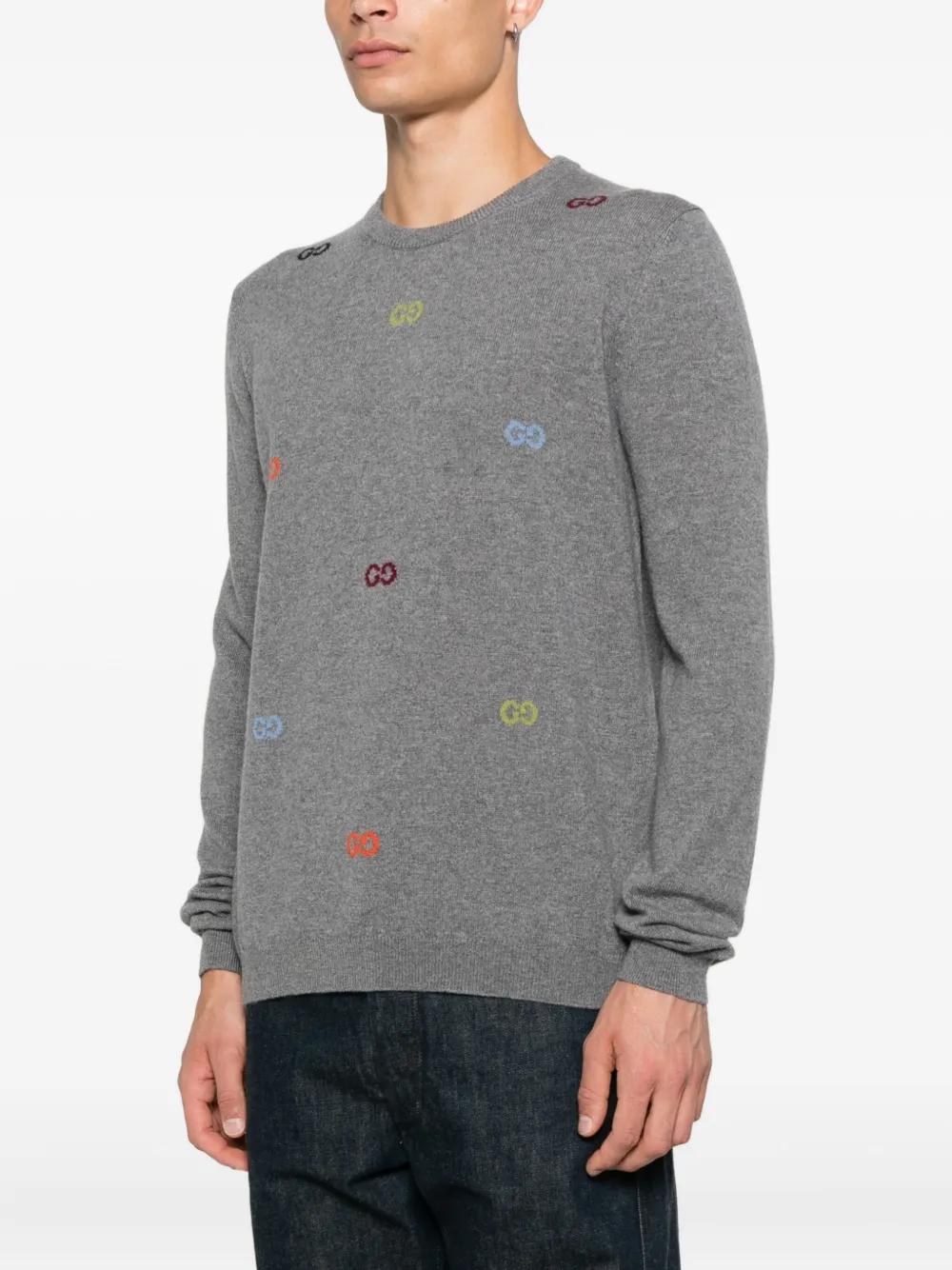 GUCCI Classic GG Cashmere Jumper - Size M