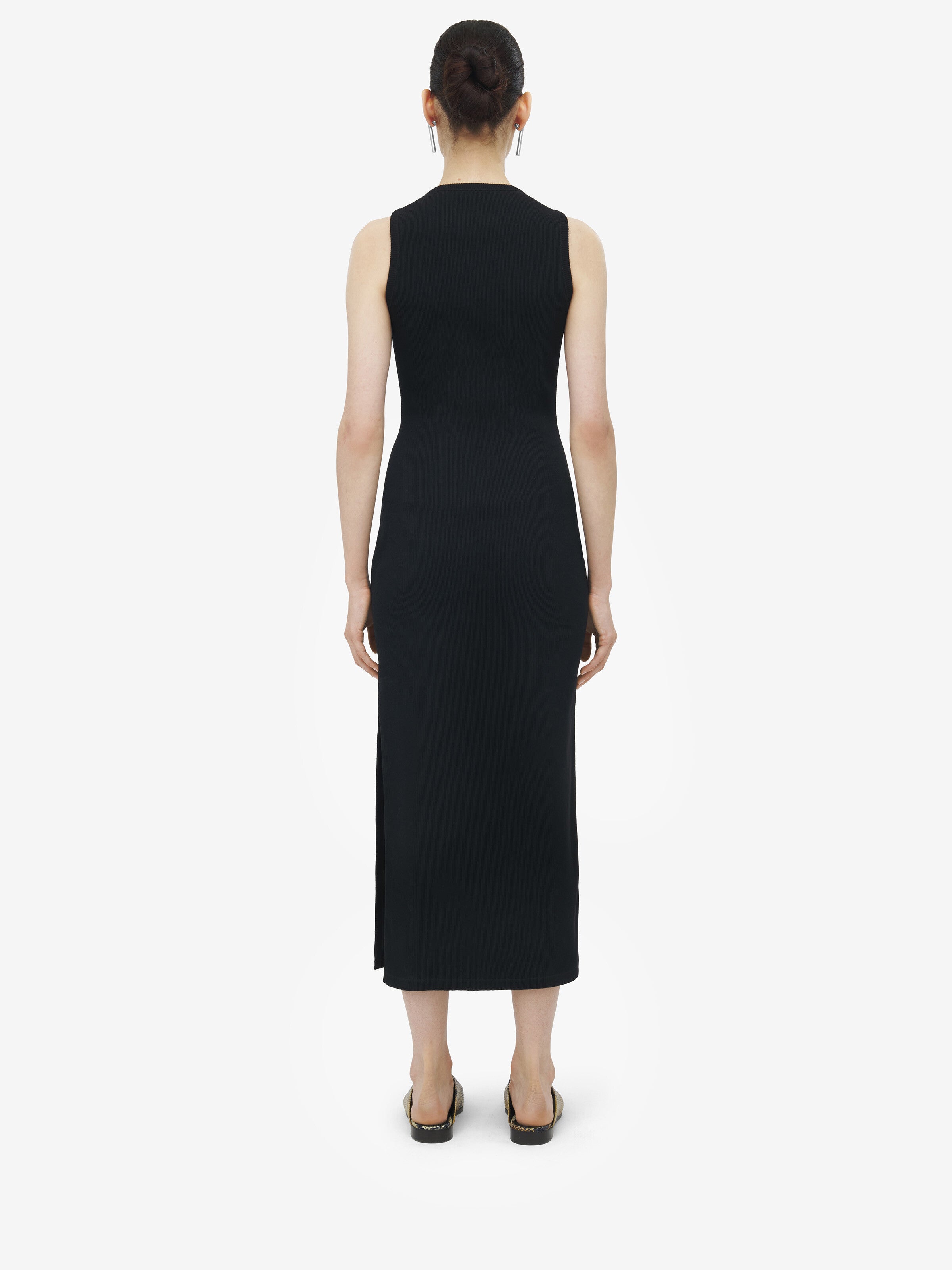ALEXANDER MCQUEEN Placket Midi Dress - Size 38