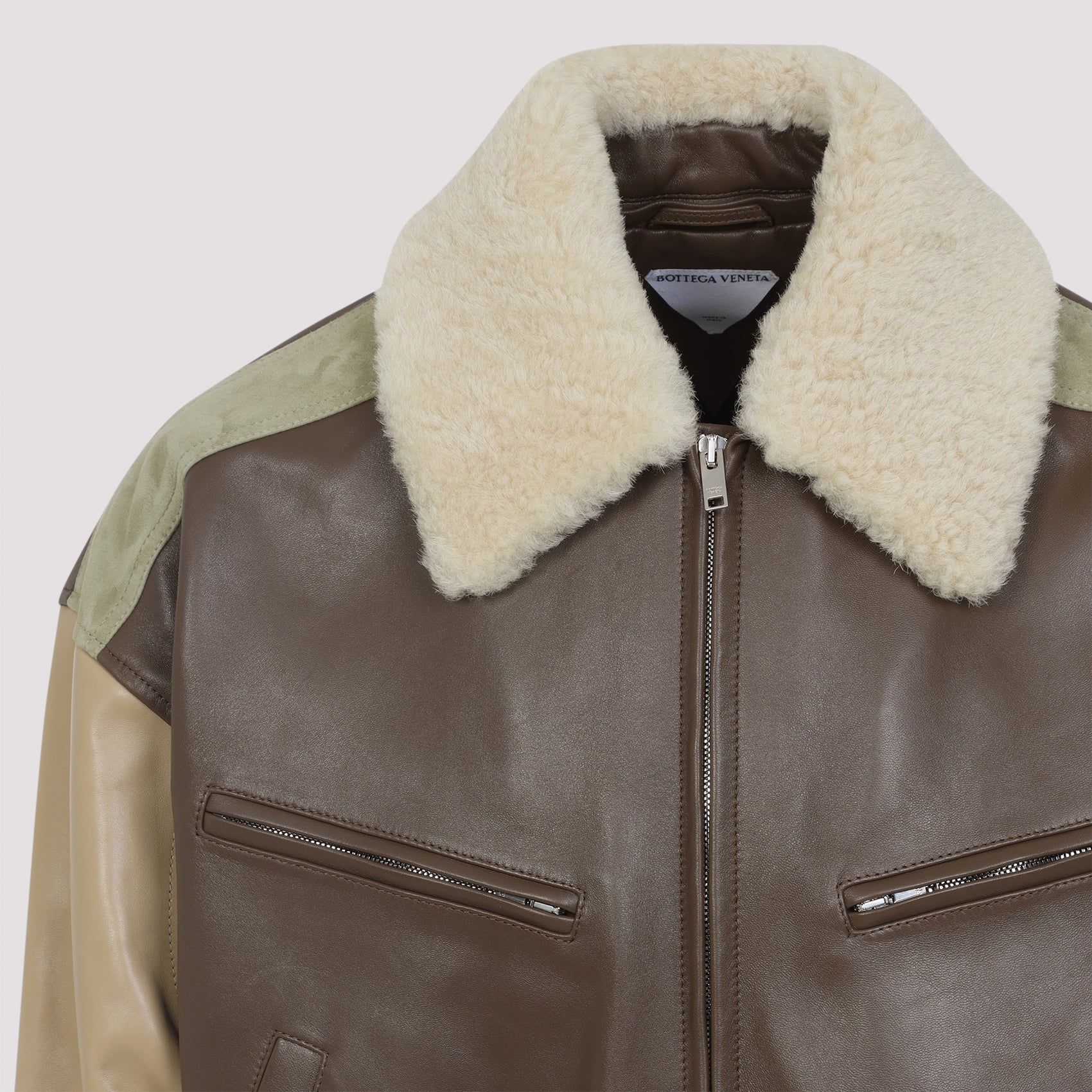 BOTTEGA VENETA Premium Leather Jacket for Men - FW25 Collection