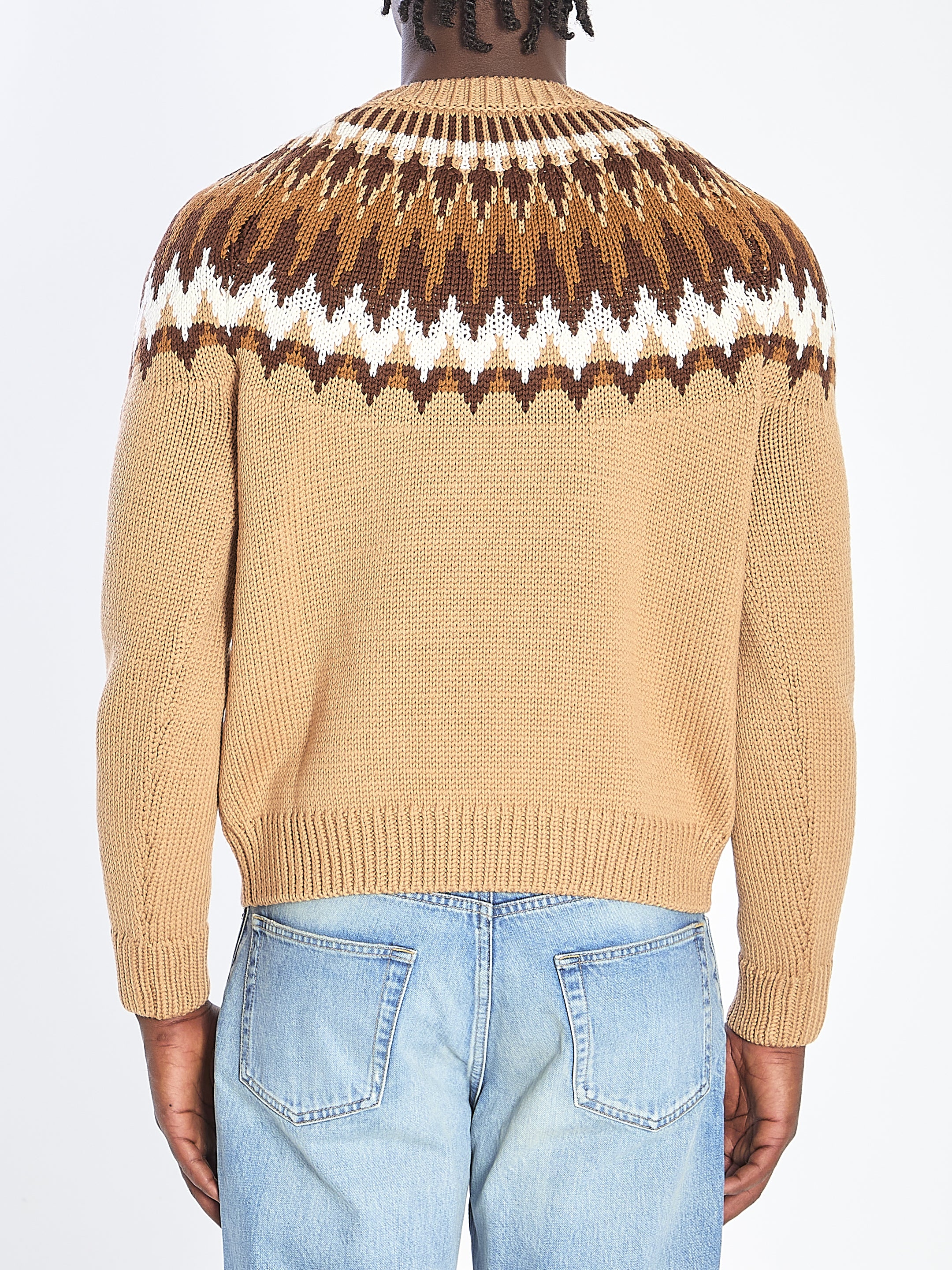 GUCCI Chunky Wool Knit Sweater - Regular Fit