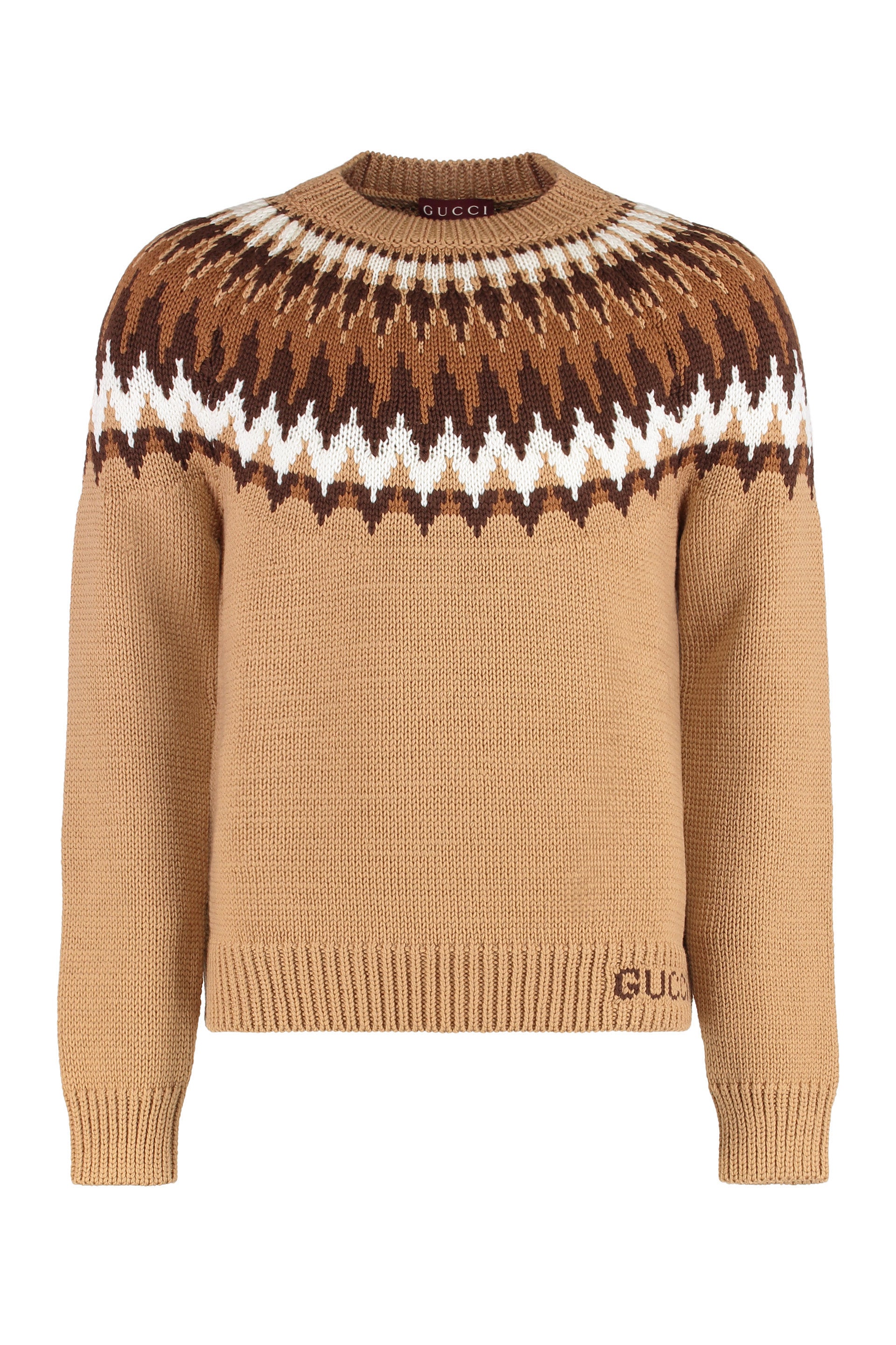 GUCCI Chunky Wool Knit Sweater - Regular Fit