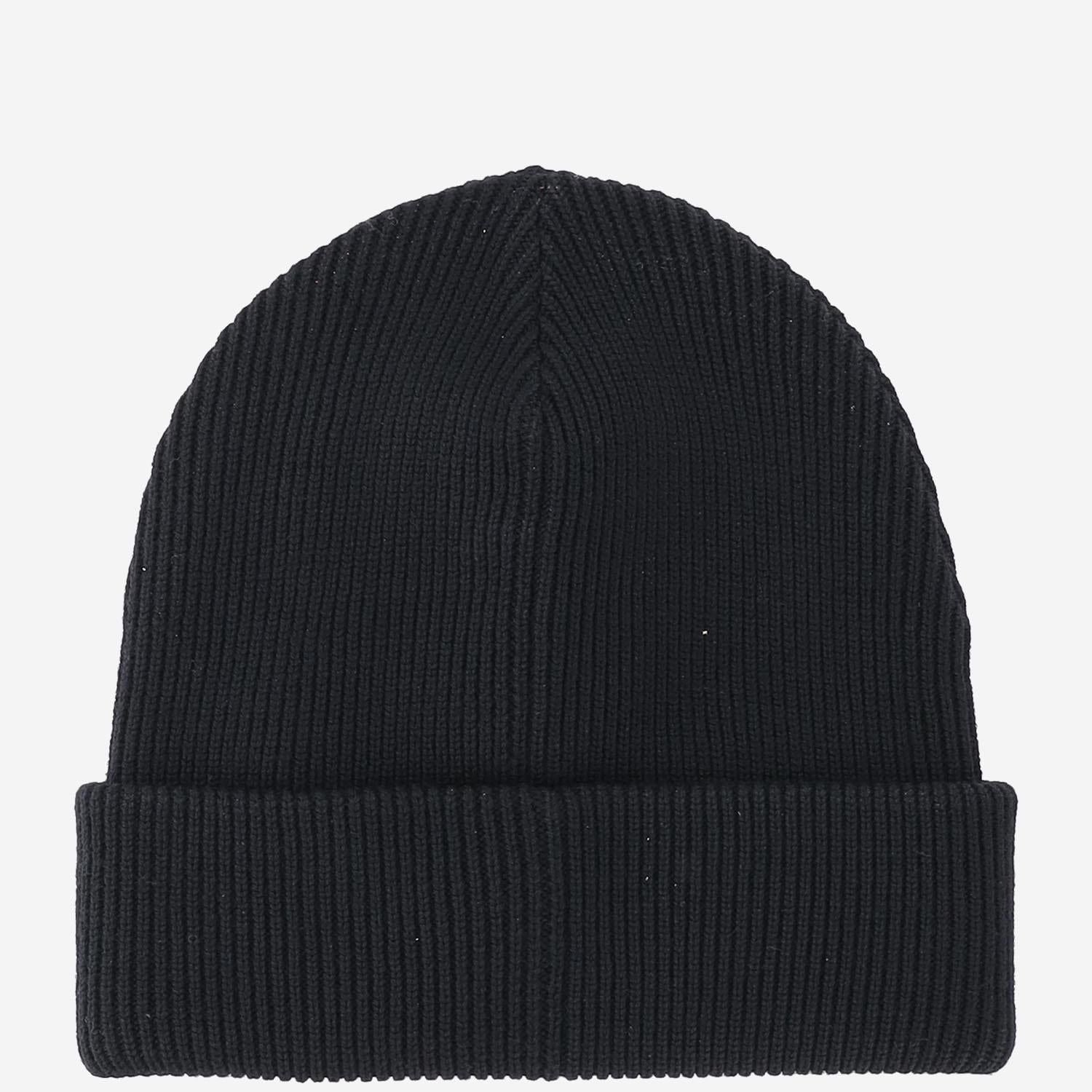 GUCCI Web Detail Wool Beanie for Men