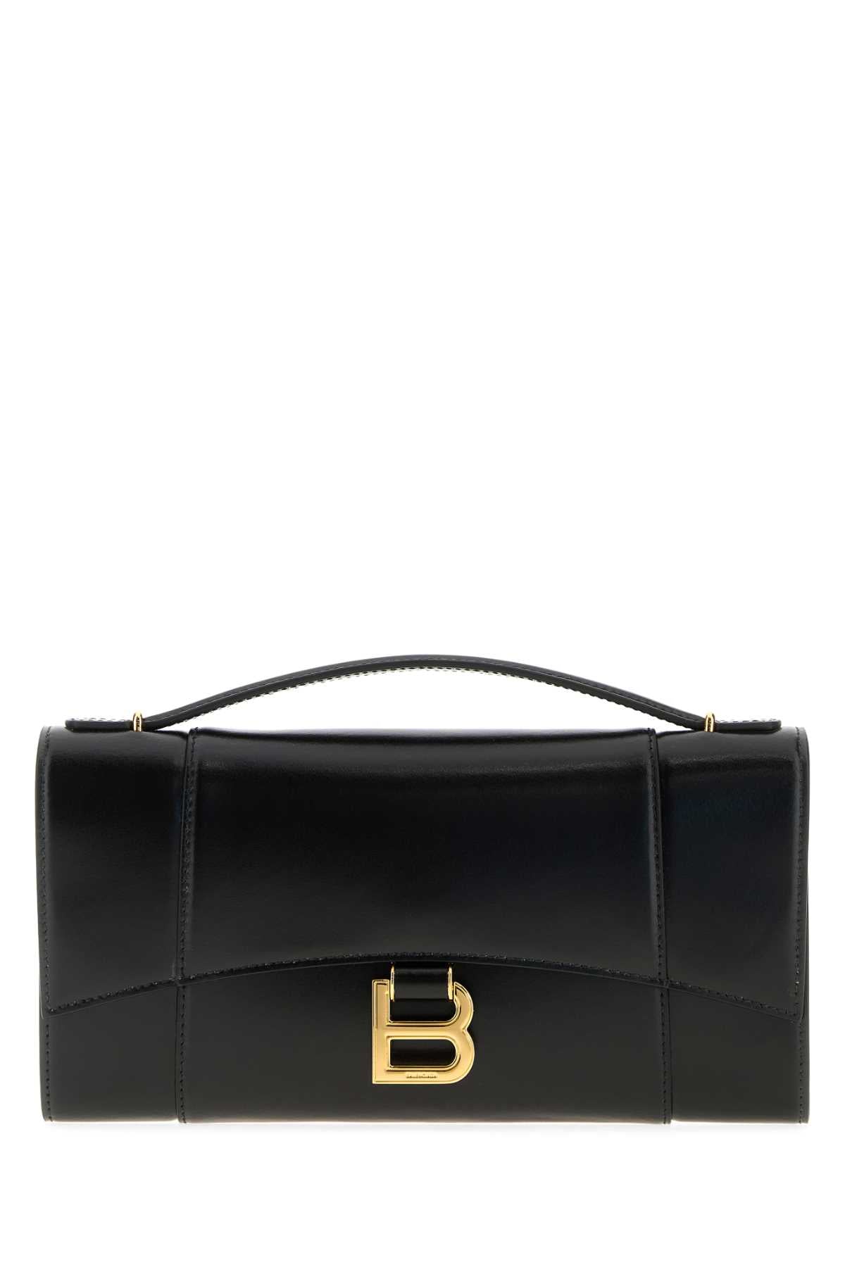 BALENCIAGA Hourglass Mini Leather Handbag
