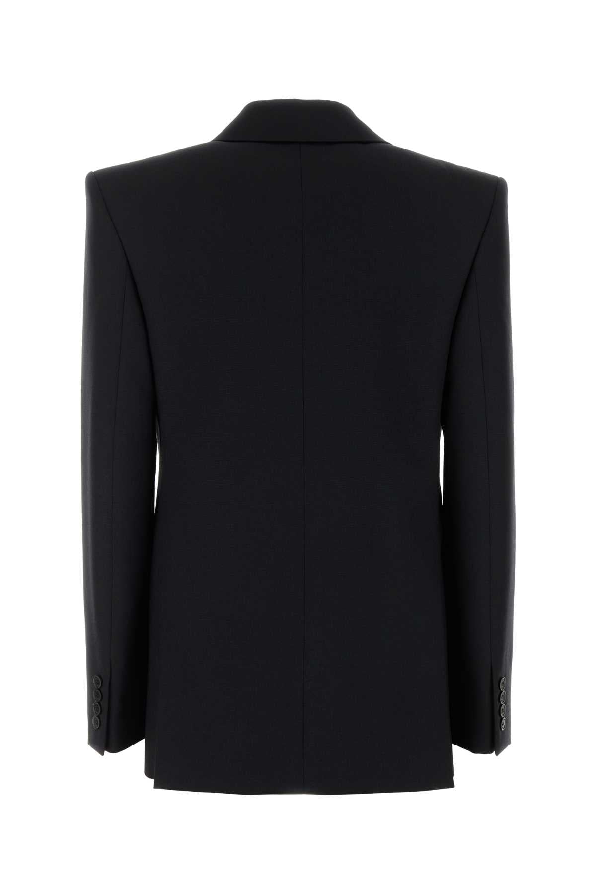 SAINT LAURENT Wool Blazer for Women - VR13 Version Noire