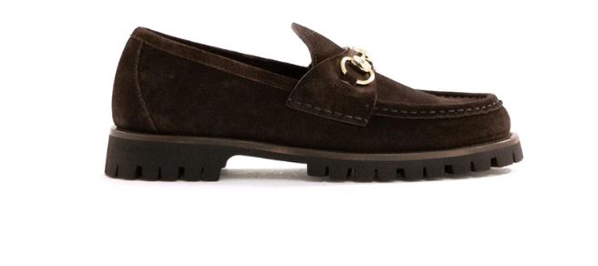 GUCCI Suede Horsebit Loafers for Women