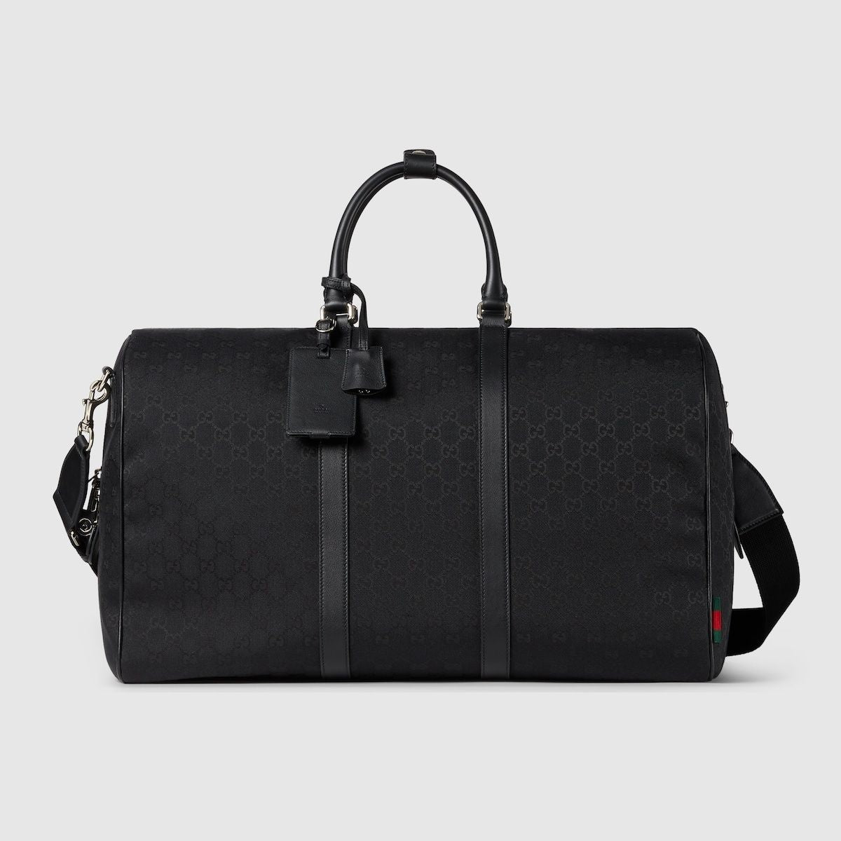 GUCCI GG Fabric Travel Duffle Handbag