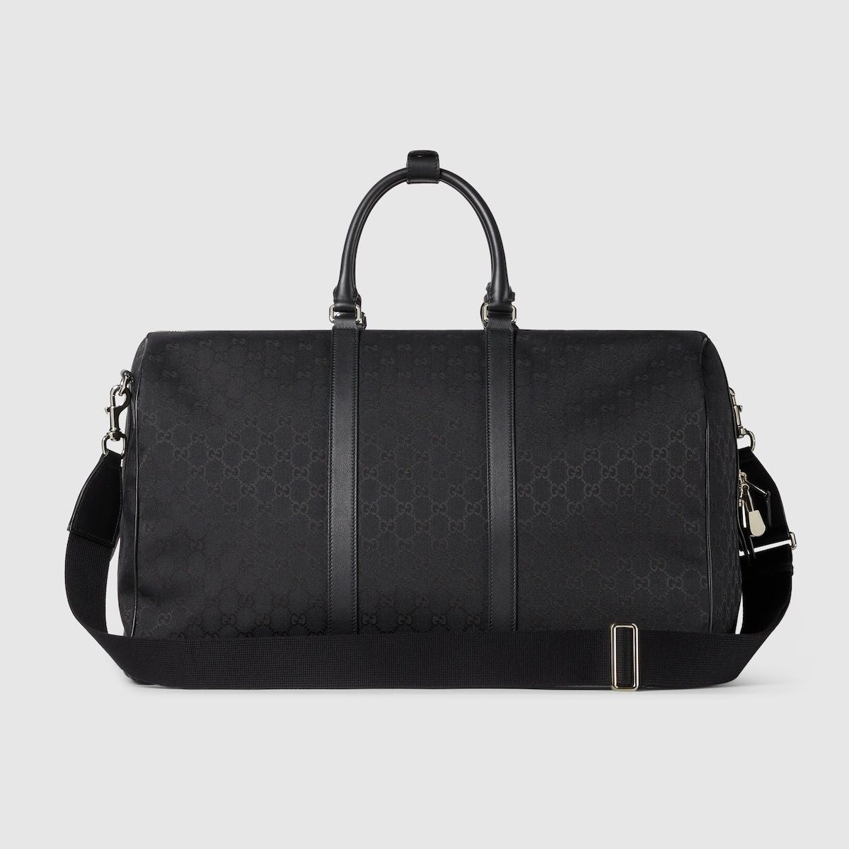 GUCCI GG Fabric Travel Duffle Handbag