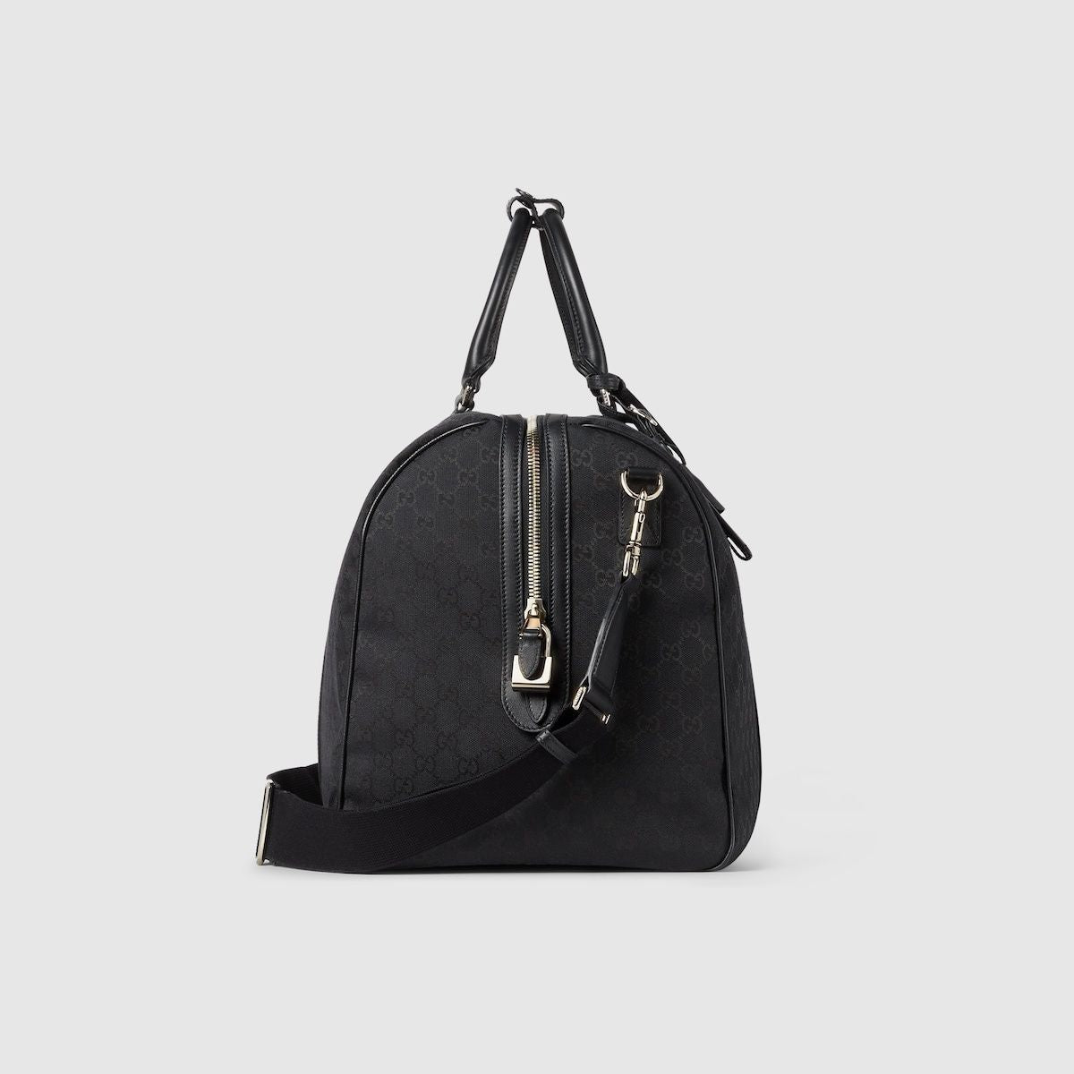 GUCCI GG Fabric Travel Duffle Handbag