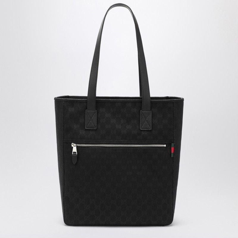 GUCCI Medium Shopping Handbag with Web Detail