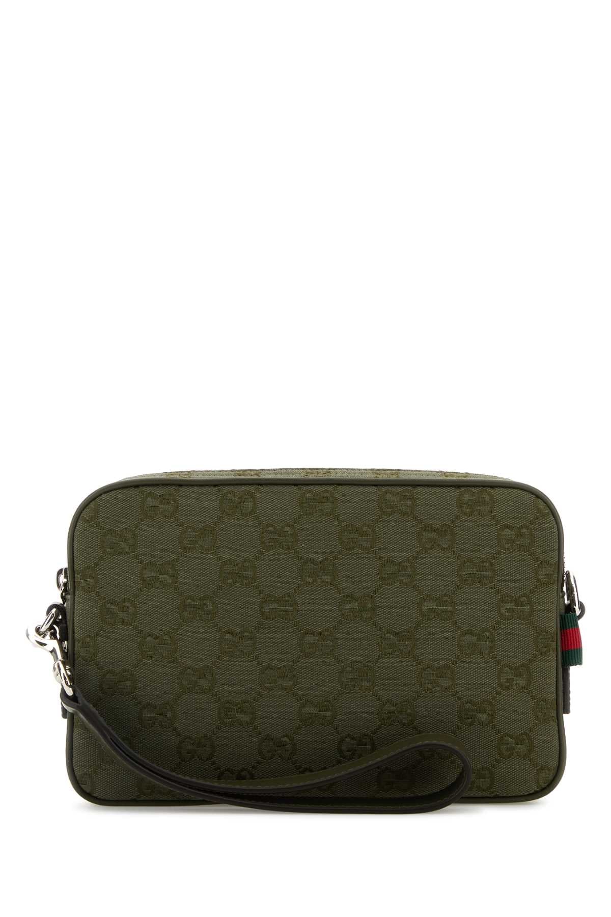 GUCCI GG Fabric Crossbody Mini Handbag