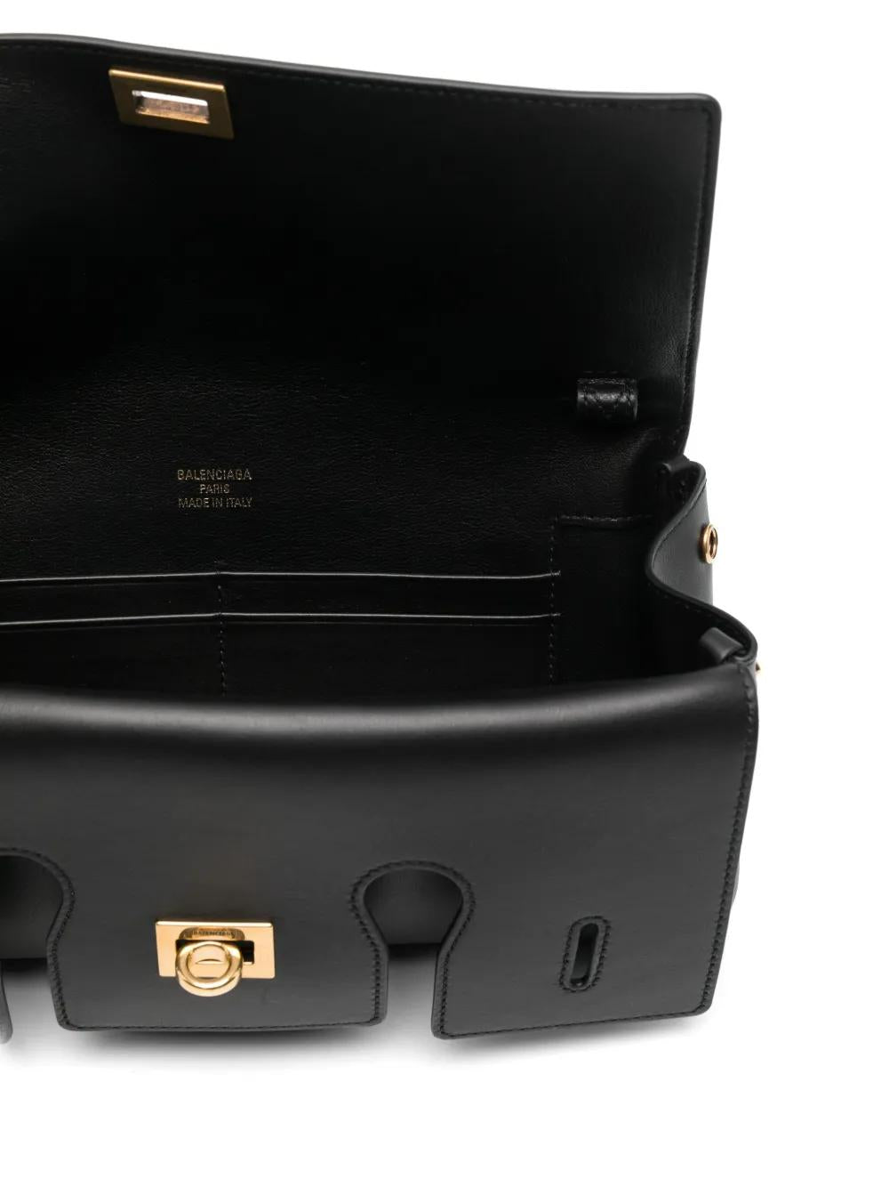 BALENCIAGA Compact Bel Air Mini Tote Handbag