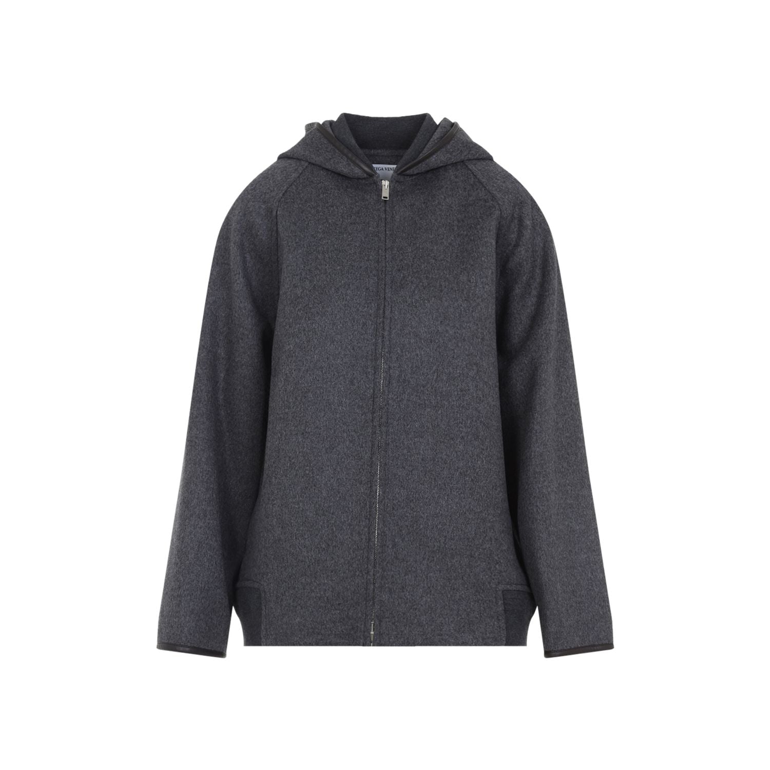 BOTTEGA VENETA Wool Hooded Short Jacket for Women