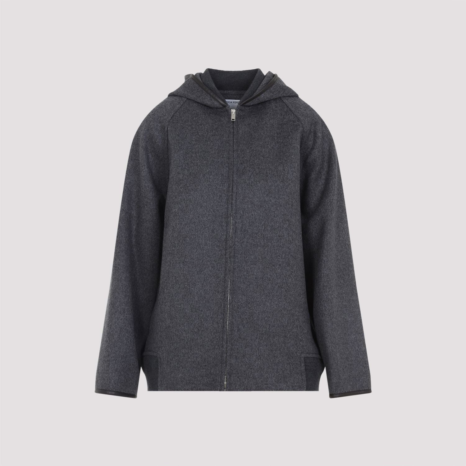 BOTTEGA VENETA Wool Hooded Short Jacket for Women