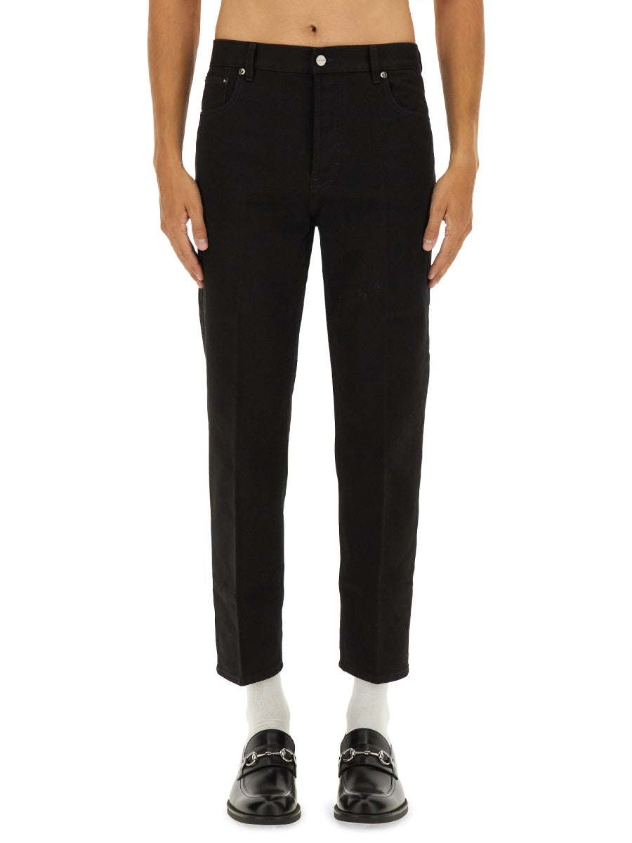 GUCCI Slim Fit Cotton Pants - Size 33