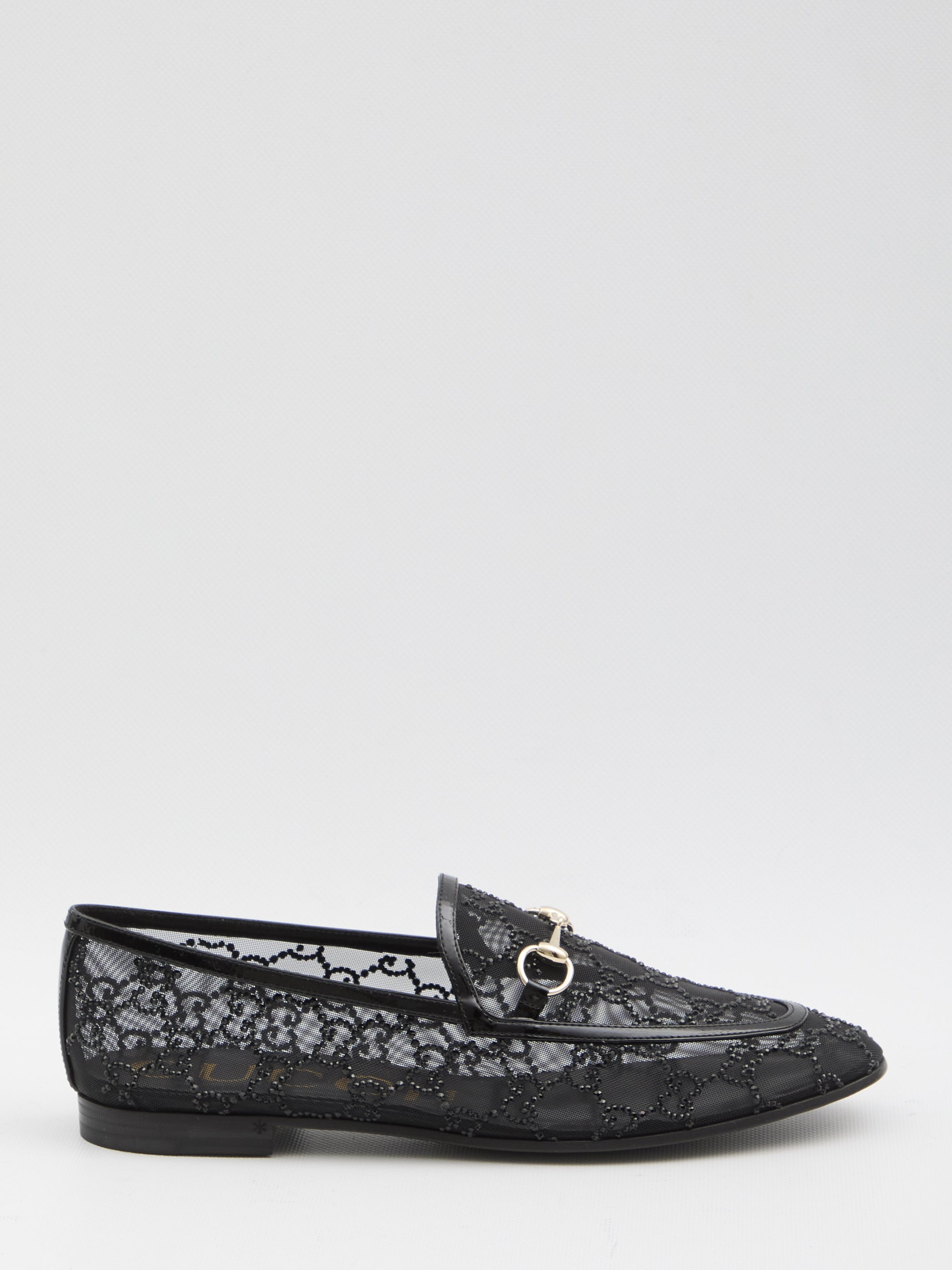 GUCCI Crystal Embellished Loafers for Women - FW25 Collection