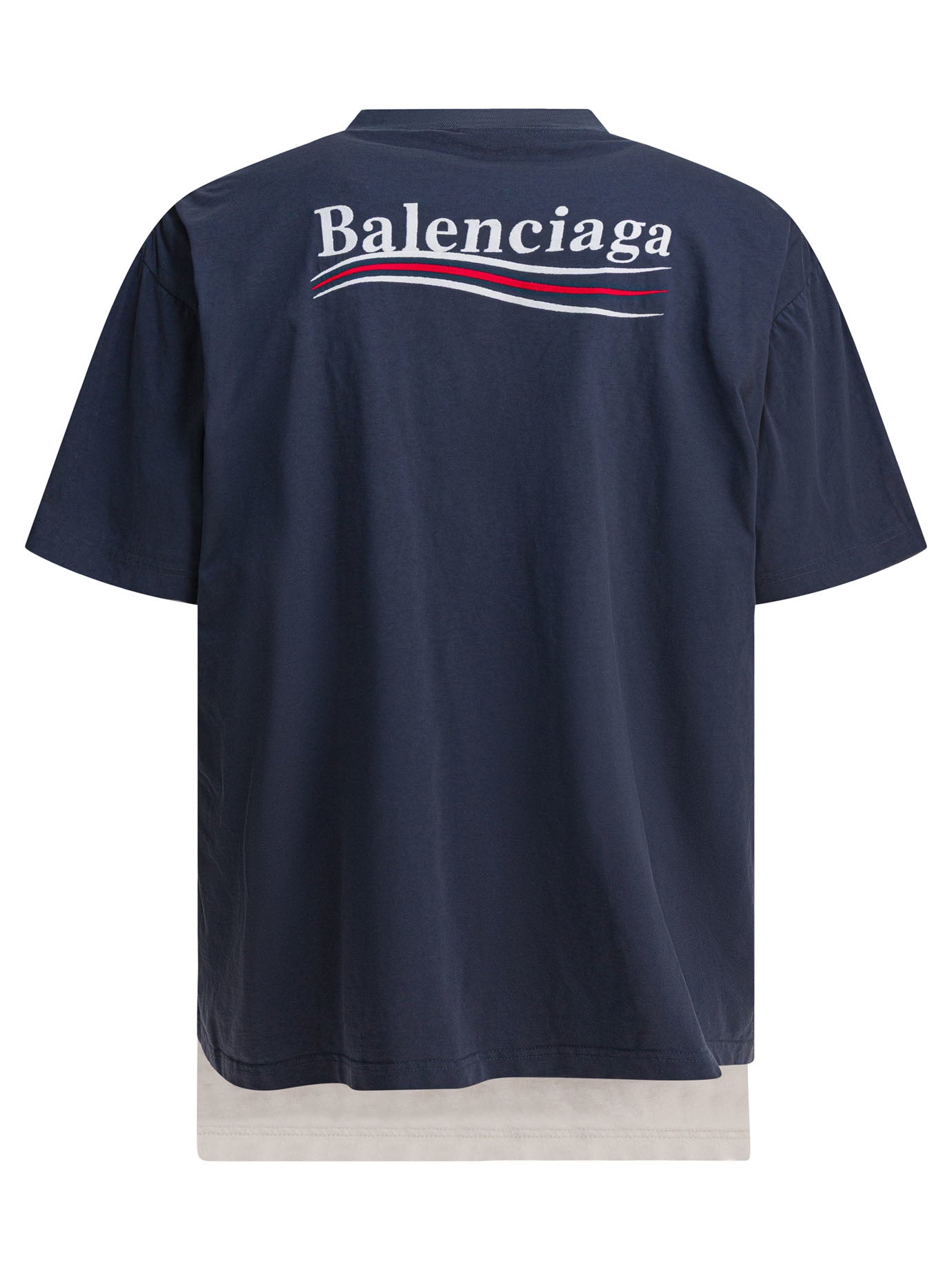 BALENCIAGA Double T-Shirt for Men - FW25 Edition