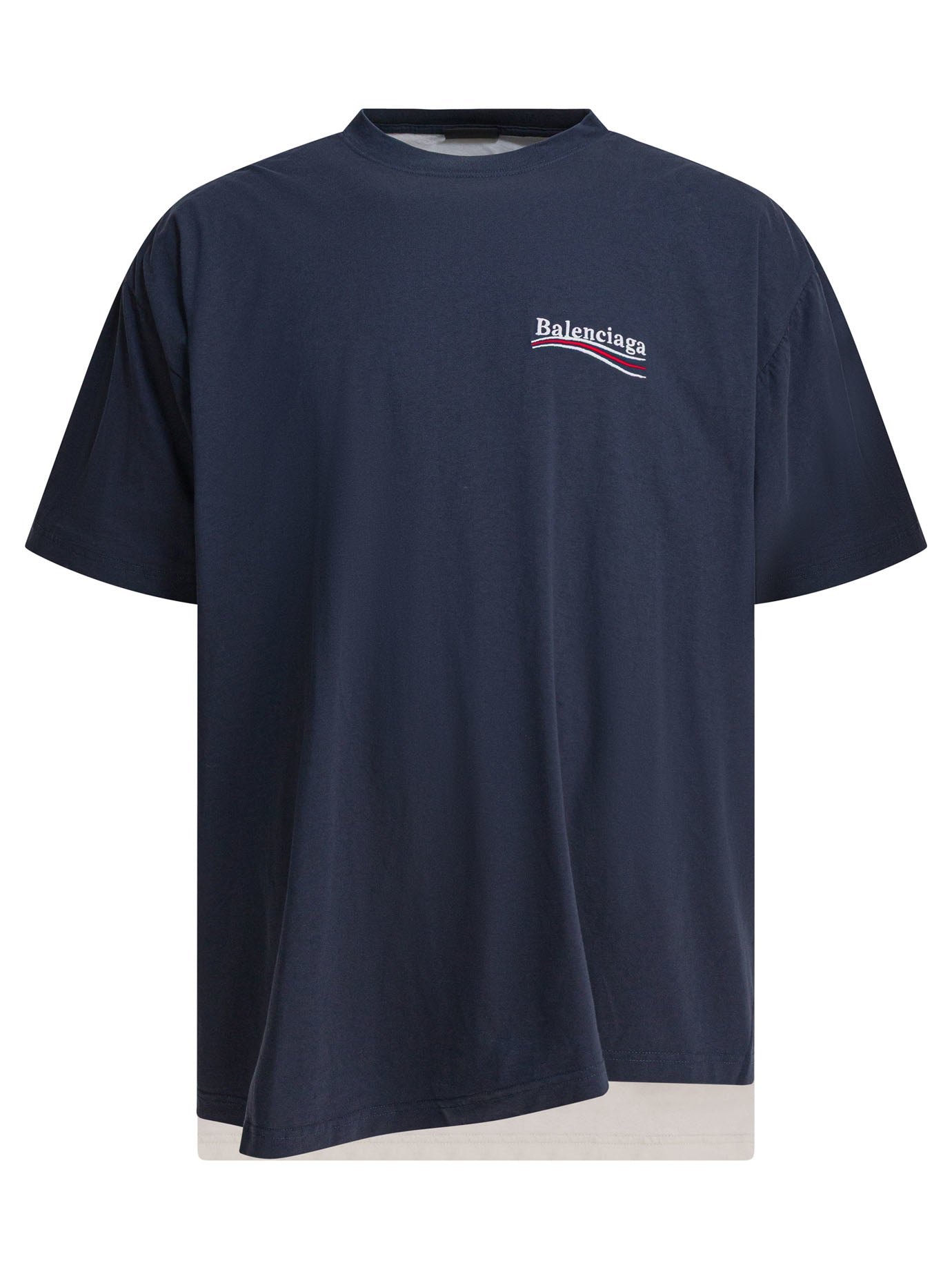 BALENCIAGA Double T-Shirt for Men - FW25 Edition