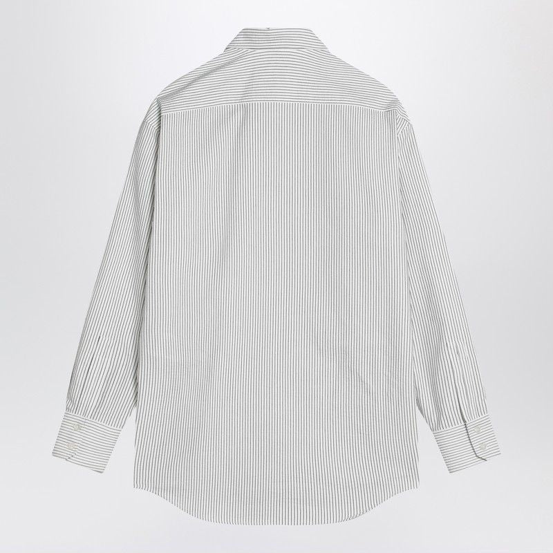 SAINT LAURENT Striped Button-Up Shirt for Women - SS25