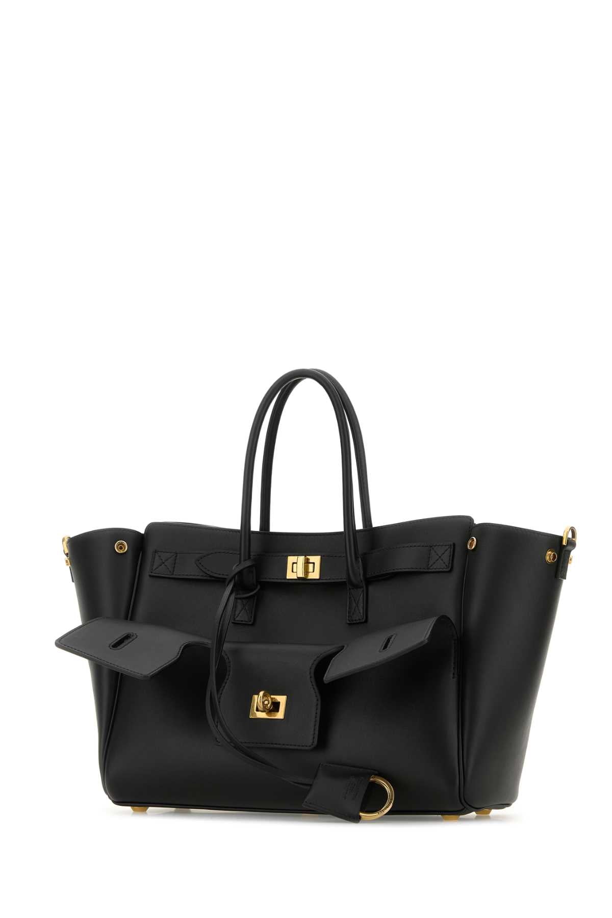 BALENCIAGA Mini Leather Tote Handbag
