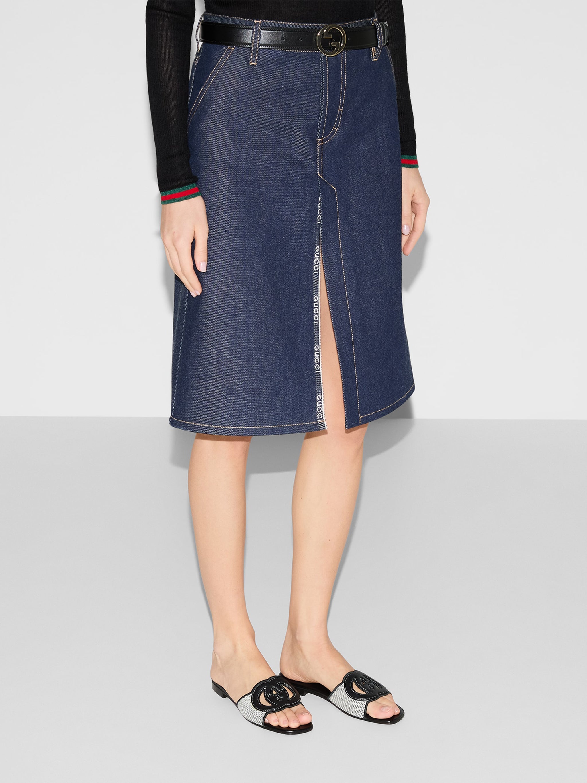 GUCCI Interlocking G Flat Slide Sandal