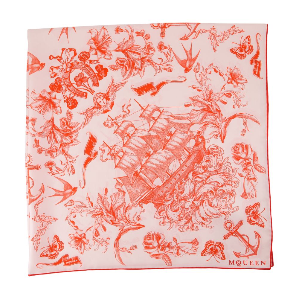 ALEXANDER MCQUEEN Sailor Tattoo Scarf