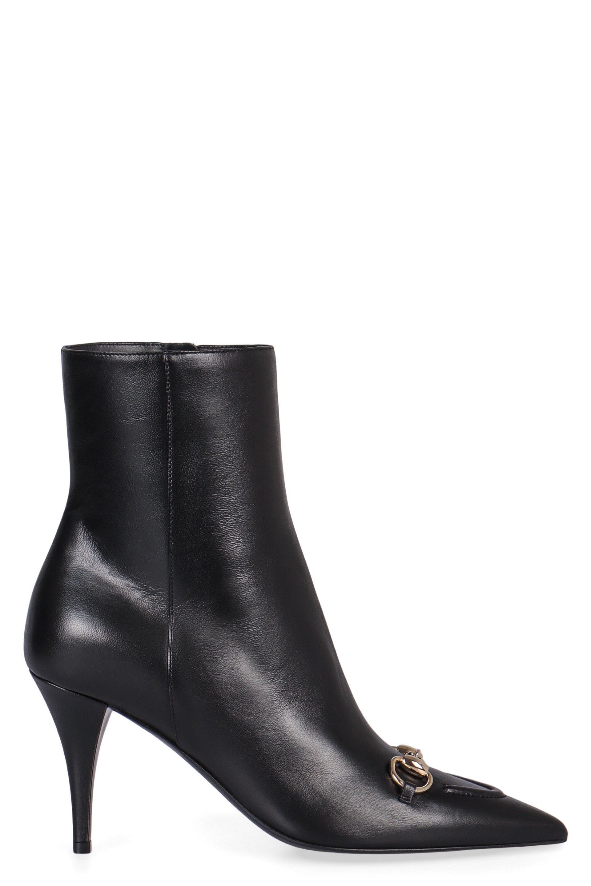 GUCCI Lambskin Women’s Fashion Boots with Clamp
