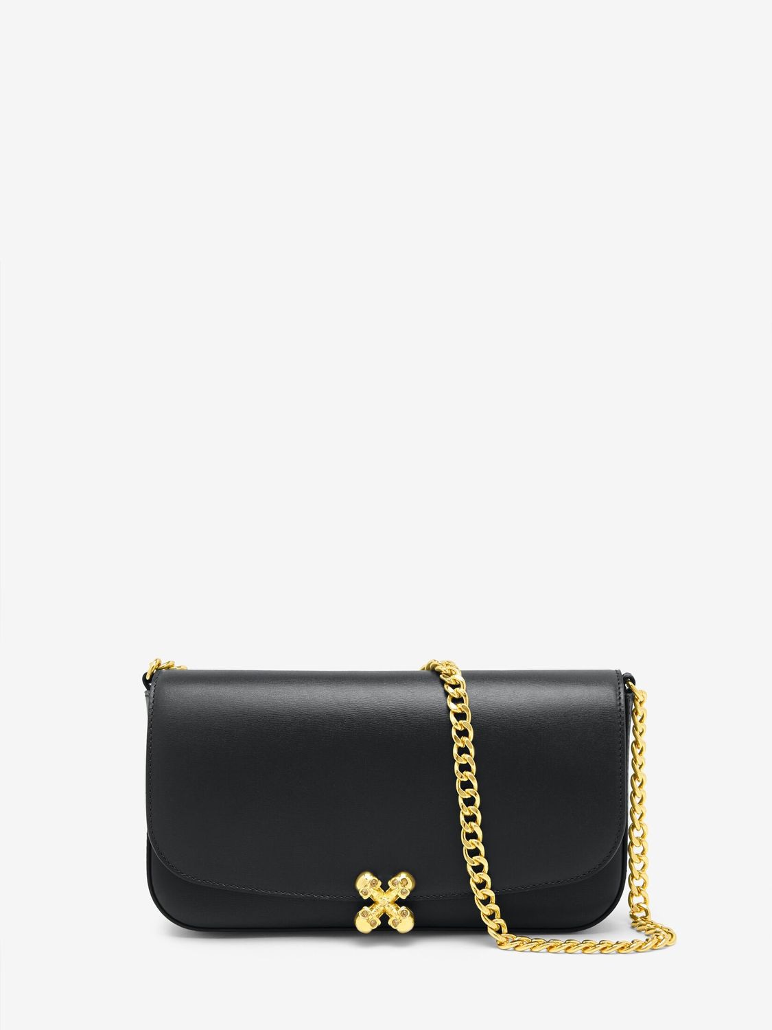 ALEXANDER MCQUEEN Skull Flower Mini Handbag