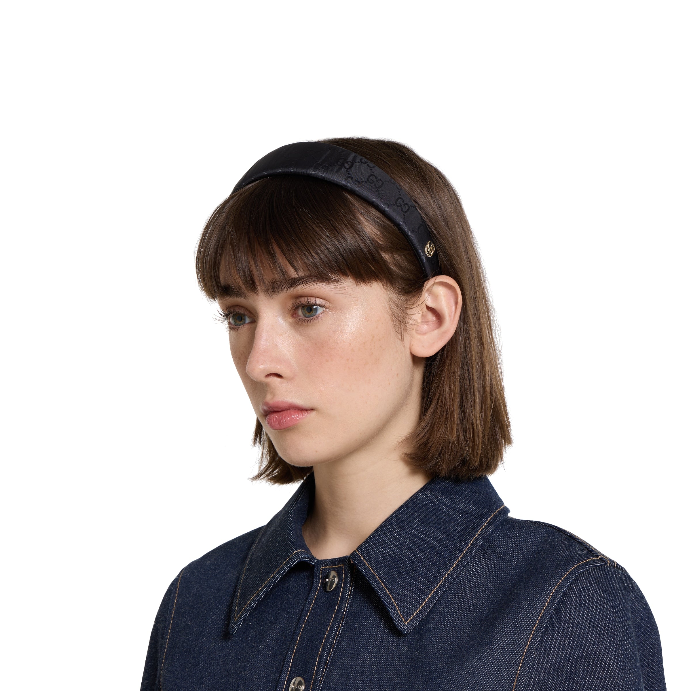 GUCCI GG Nylon Hair Band