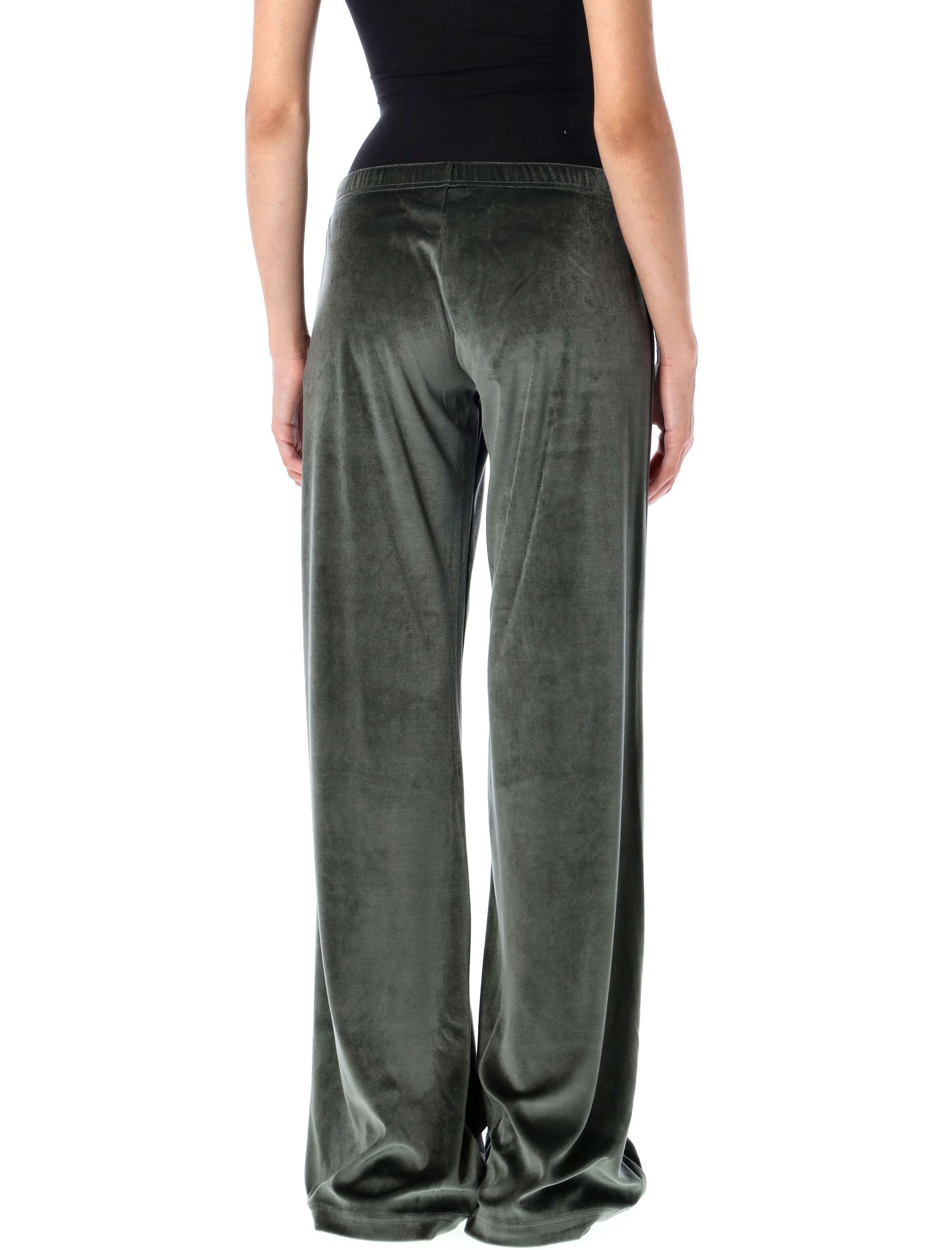 BALENCIAGA Low Waist Bistretch Velvet Sweatpants - Size S