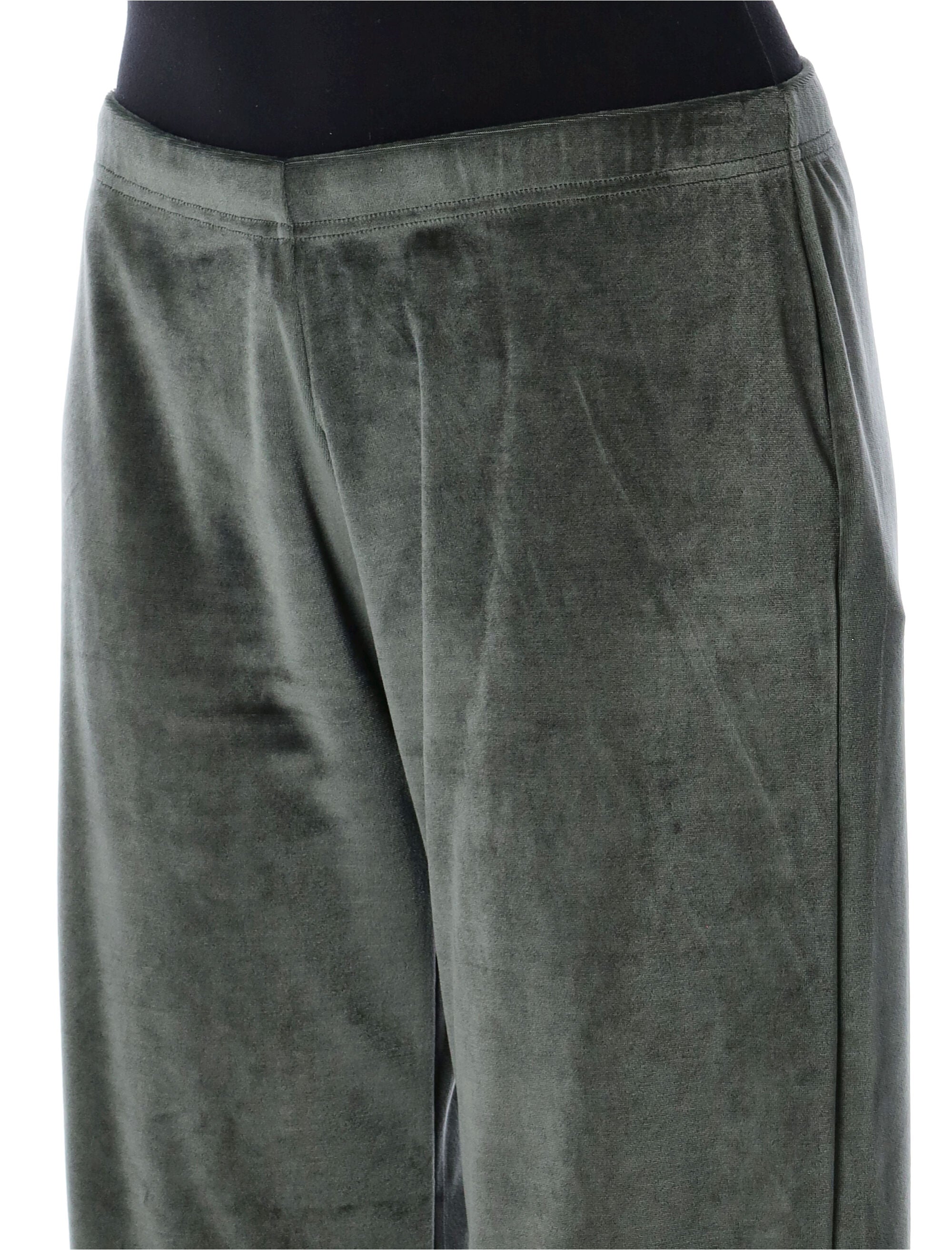 BALENCIAGA Low Waist Bistretch Velvet Sweatpants - Size S