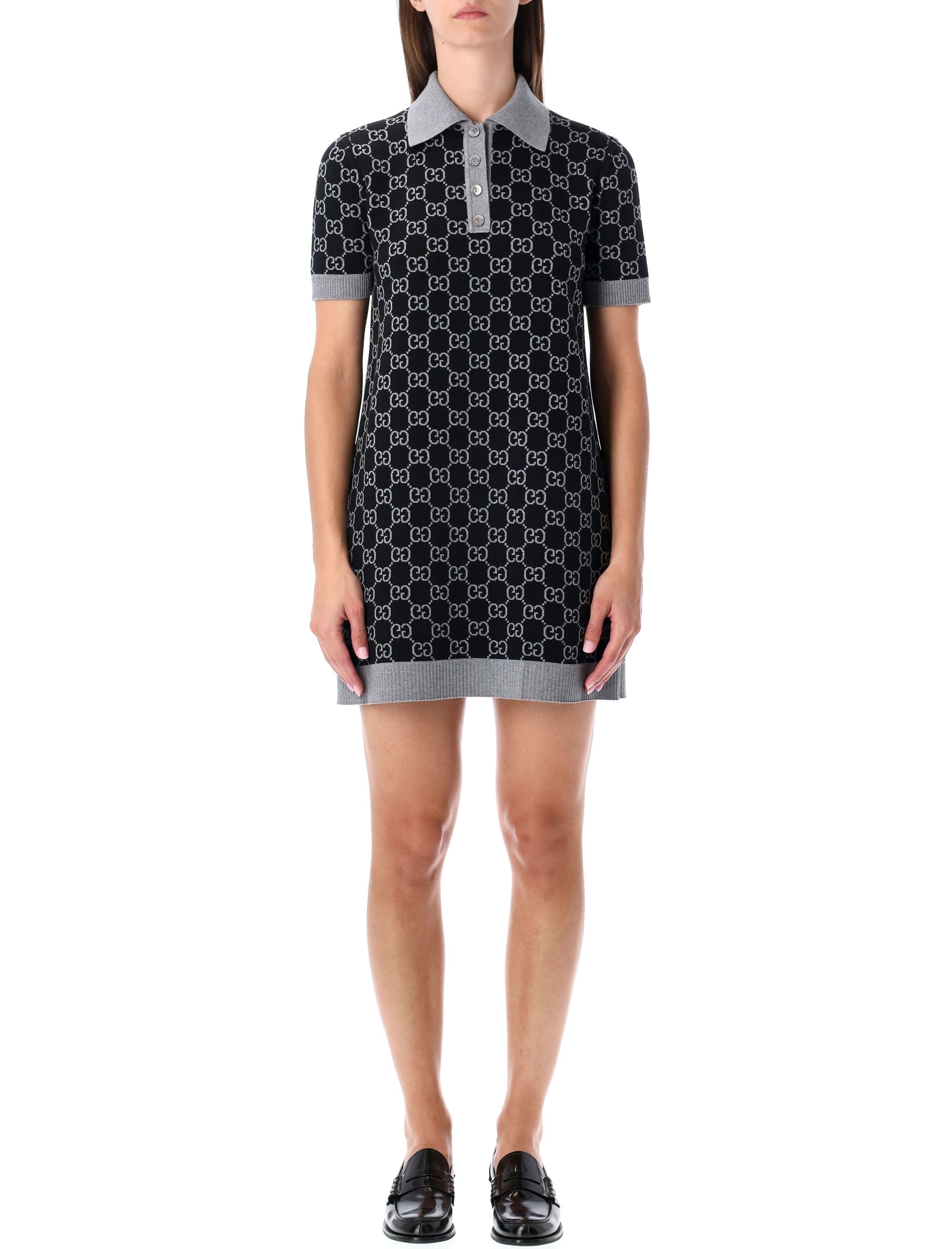 GUCCI Reversible Mini Polo Dress