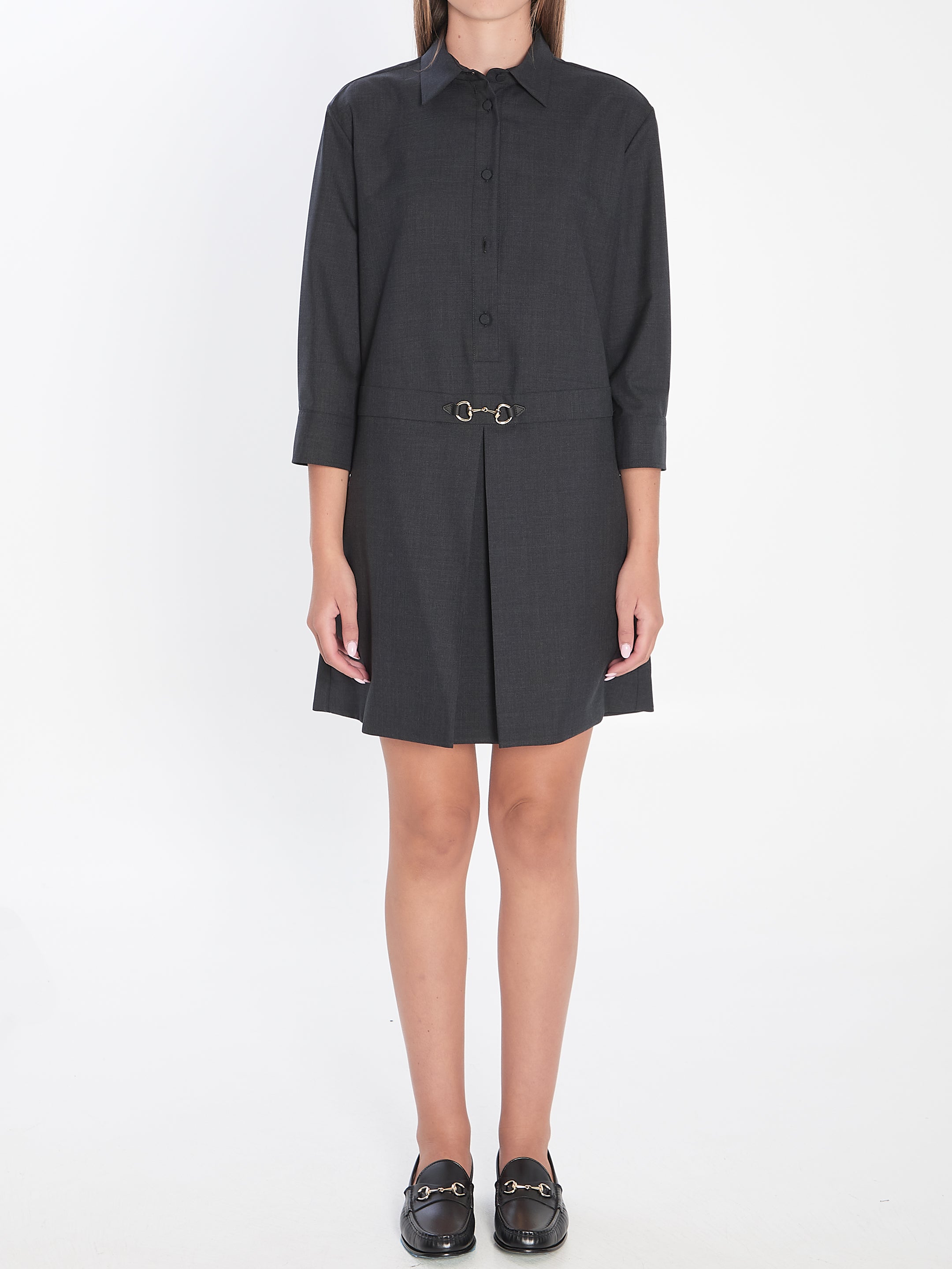 GUCCI Wool Polo Dress
